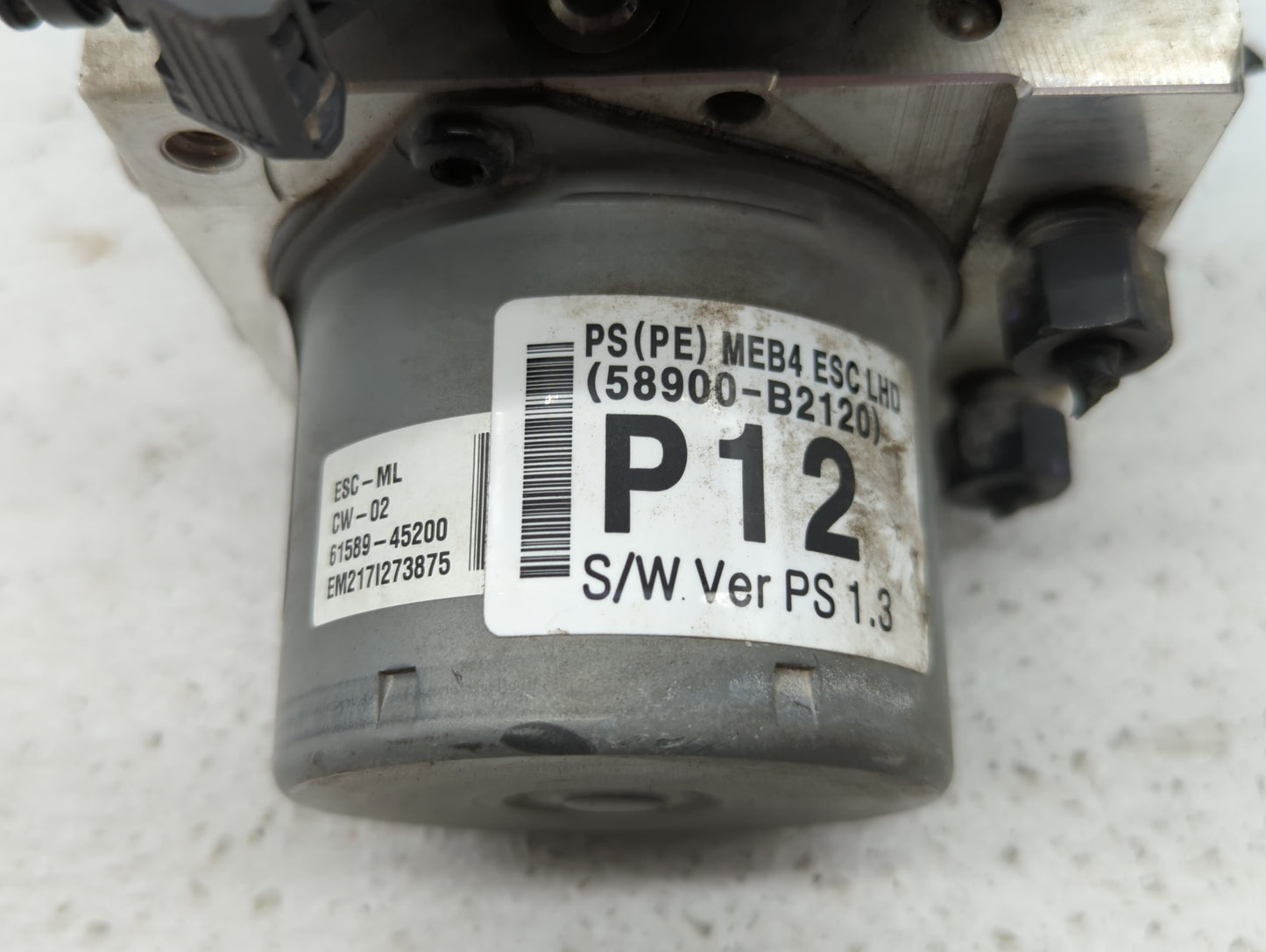 2017-2019 Kia Soul ABS Pump Control Module Replacement P/N:B2589-33540 58900-B2120, B2589-24540 Fits Fits 2017 2018 2019 OEM
