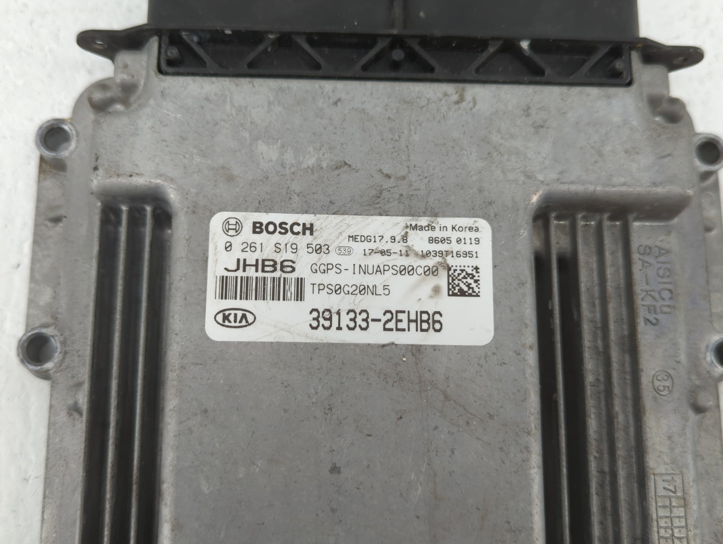 2017-2018 Kia Soul PCM Engine Control Computer ECU ECM PCU OEM P/N:39133-2EHB6 39132-2EHB2 Fits Fits 2017 2018 OEM Used Auto