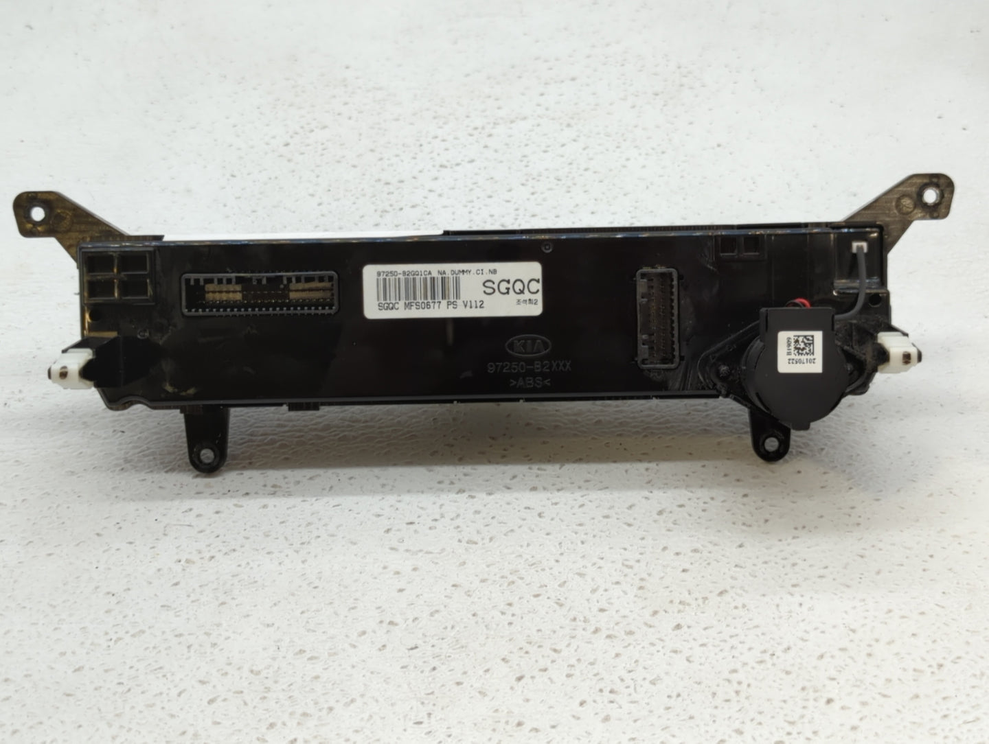 2017-2019 Kia Soul Climate Control Module Temperature AC/Heater Replacement P/N:97250-B2DQ1CA 97250-B2GQ1CA Fits OEM Used Au