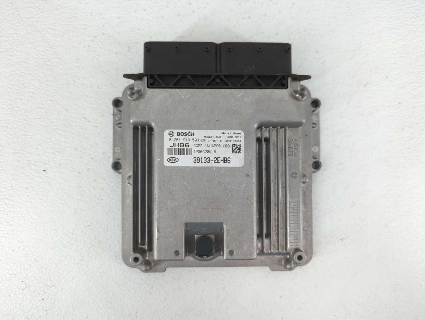 2018 Kia Soul PCM Engine Control Computer ECU ECM PCU OEM P/N:39133-2EHB6 39133-2EHB8 Fits OEM Used Auto Parts - Oemusedauto