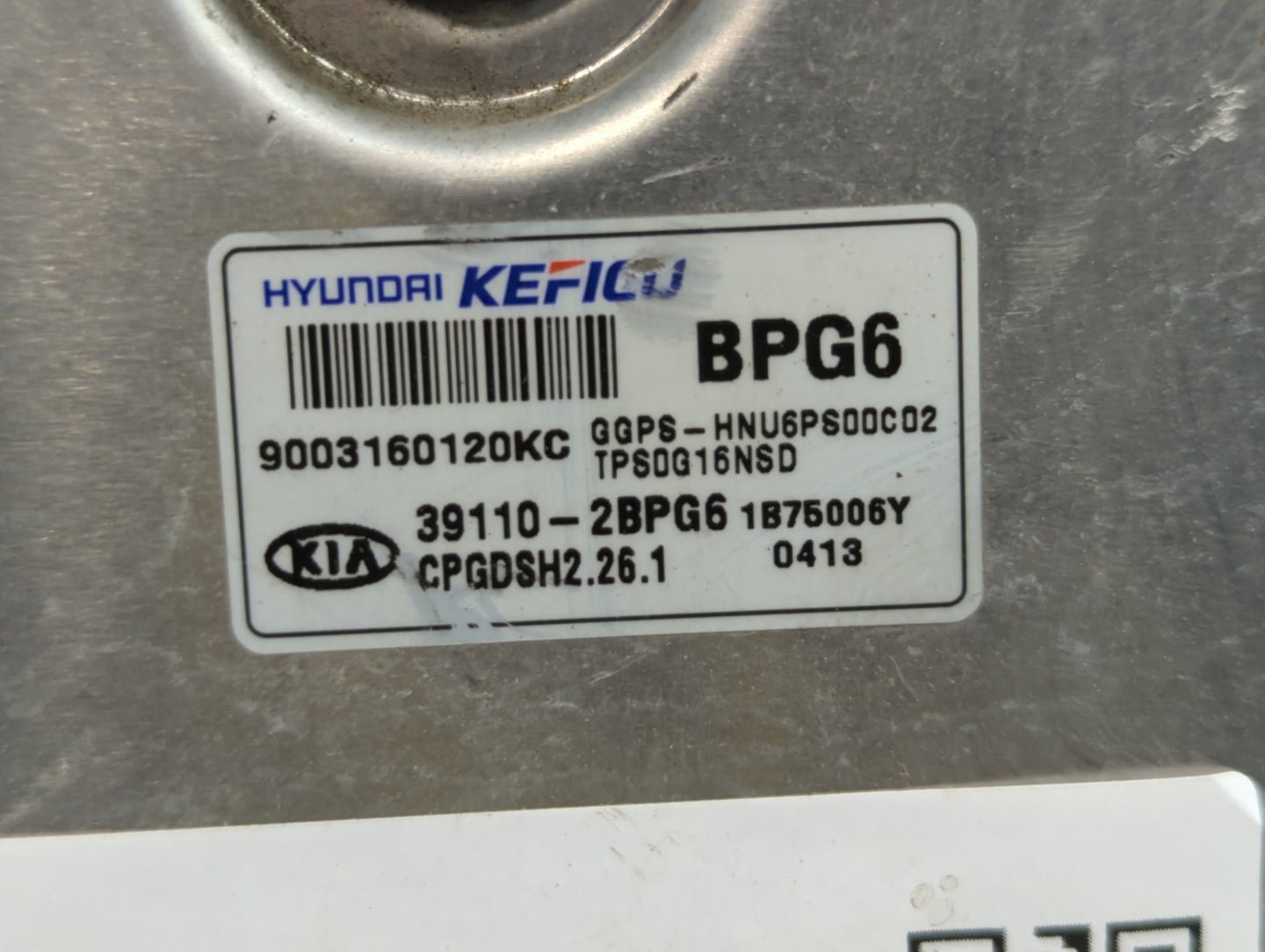 2017-2019 Kia Soul PCM Engine Control Computer ECU ECM PCU OEM P/N:39110-2BPG6 39110-2BPG5, 39110-2BPG7 Fits Fits 2017 2018 