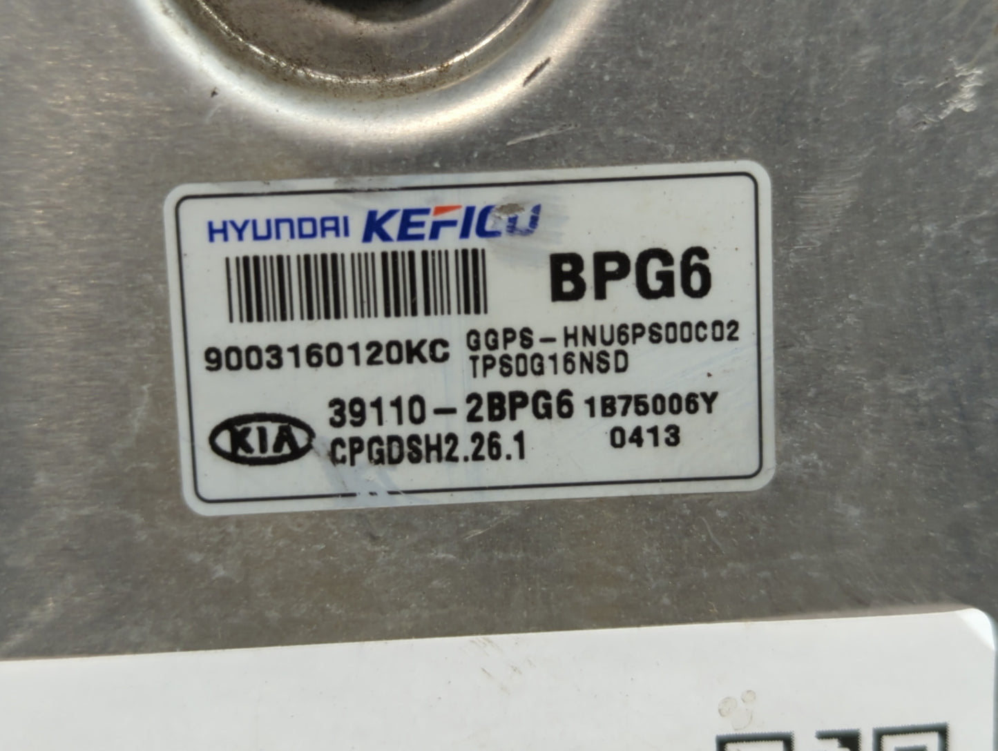 2017-2019 Kia Soul PCM Engine Control Computer ECU ECM PCU OEM P/N:39110-2BPG6 39110-2BPG5, 39110-2BPG7 Fits Fits 2017 2018 
