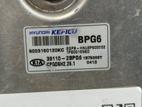 2017-2019 Kia Soul PCM Engine Control Computer ECU ECM PCU OEM P/N:39110-2BPG6 39110-2BPG5, 39110-2BPG7 Fits Fits 2017 2018 
