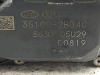 2017-2021 Kia Soul Throttle Body P/N:35100-2B340 Fits Fits 2015 2016 2017 2018 2019 2020 2021 2022 OEM Used Auto Parts - Oem