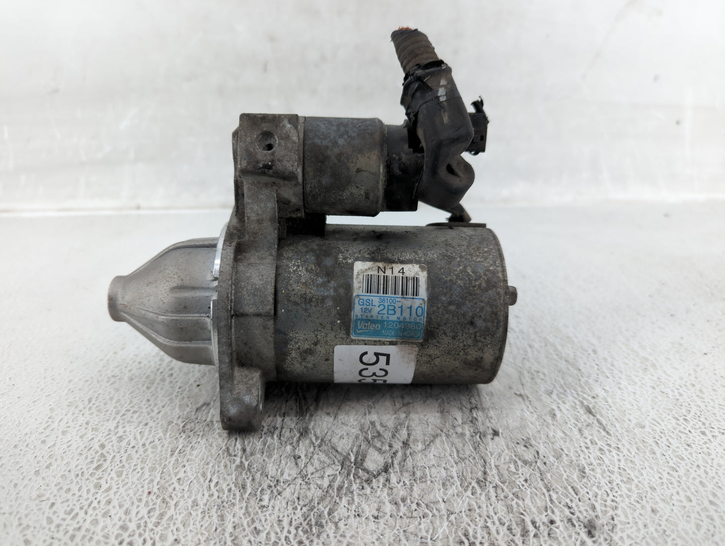 2014-2019 Kia Soul Car Starter Motor Solenoid OEM P/N:36100-2B110 Fits Fits 2014 2015 2016 2017 2018 2019 OEM Used Auto Part