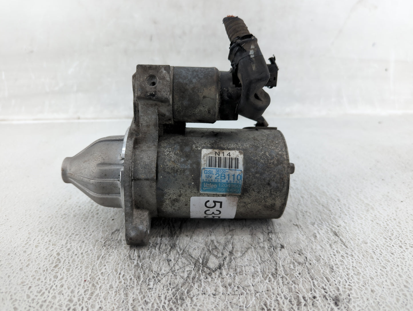 2014-2019 Kia Soul Car Starter Motor Solenoid OEM P/N:36100-2B110 Fits Fits 2014 2015 2016 2017 2018 2019 OEM Used Auto Part