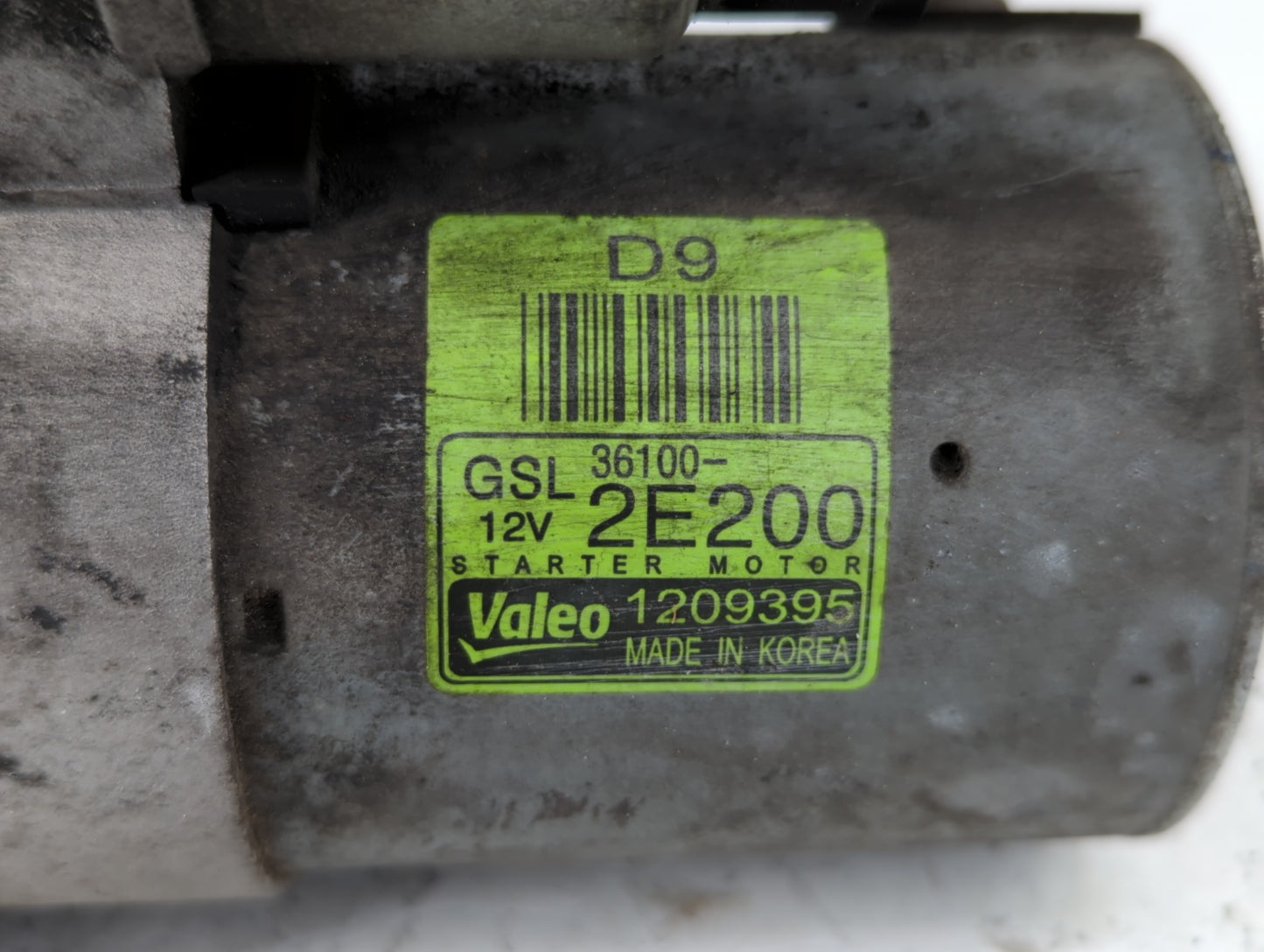 2016-2021 Kia Soul Car Starter Motor Solenoid OEM P/N:36100-2E200 Fits Fits 2013 2014 2016 2017 2018 2019 2020 2021 2022 OEM