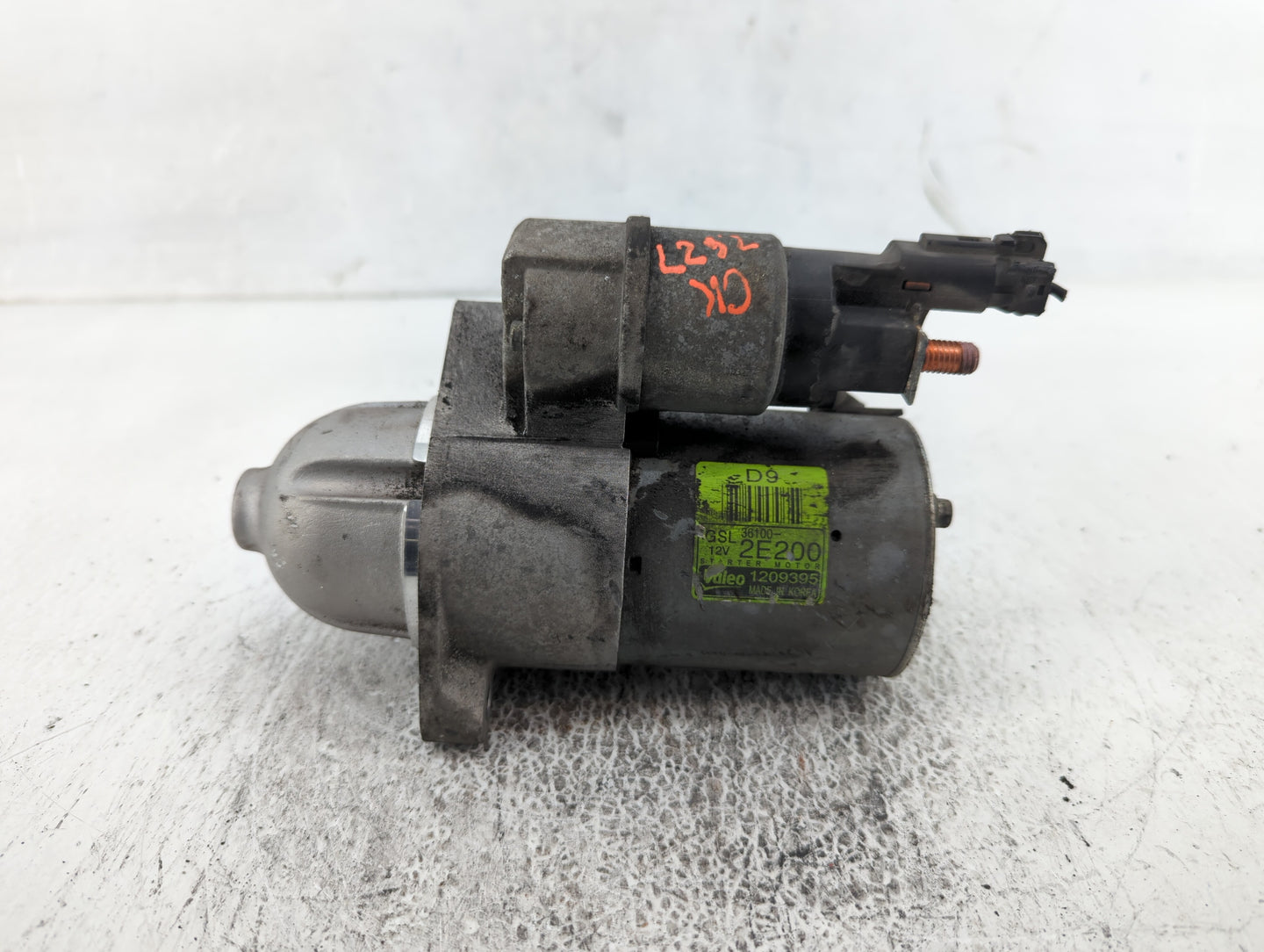 2016-2021 Kia Soul Car Starter Motor Solenoid OEM P/N:36100-2E200 Fits Fits 2013 2014 2016 2017 2018 2019 2020 2021 2022 OEM