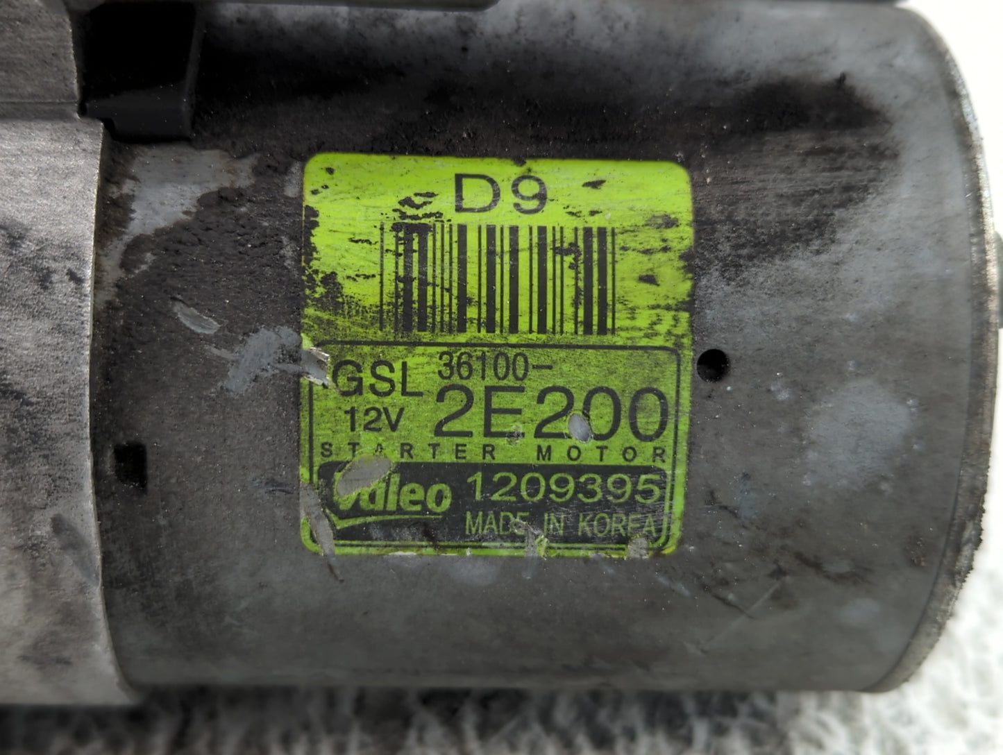 2016-2021 Kia Soul Car Starter Motor Solenoid OEM P/N:36100-2E200 Fits Fits 2013 2014 2016 2017 2018 2019 2020 2021 2022 OEM