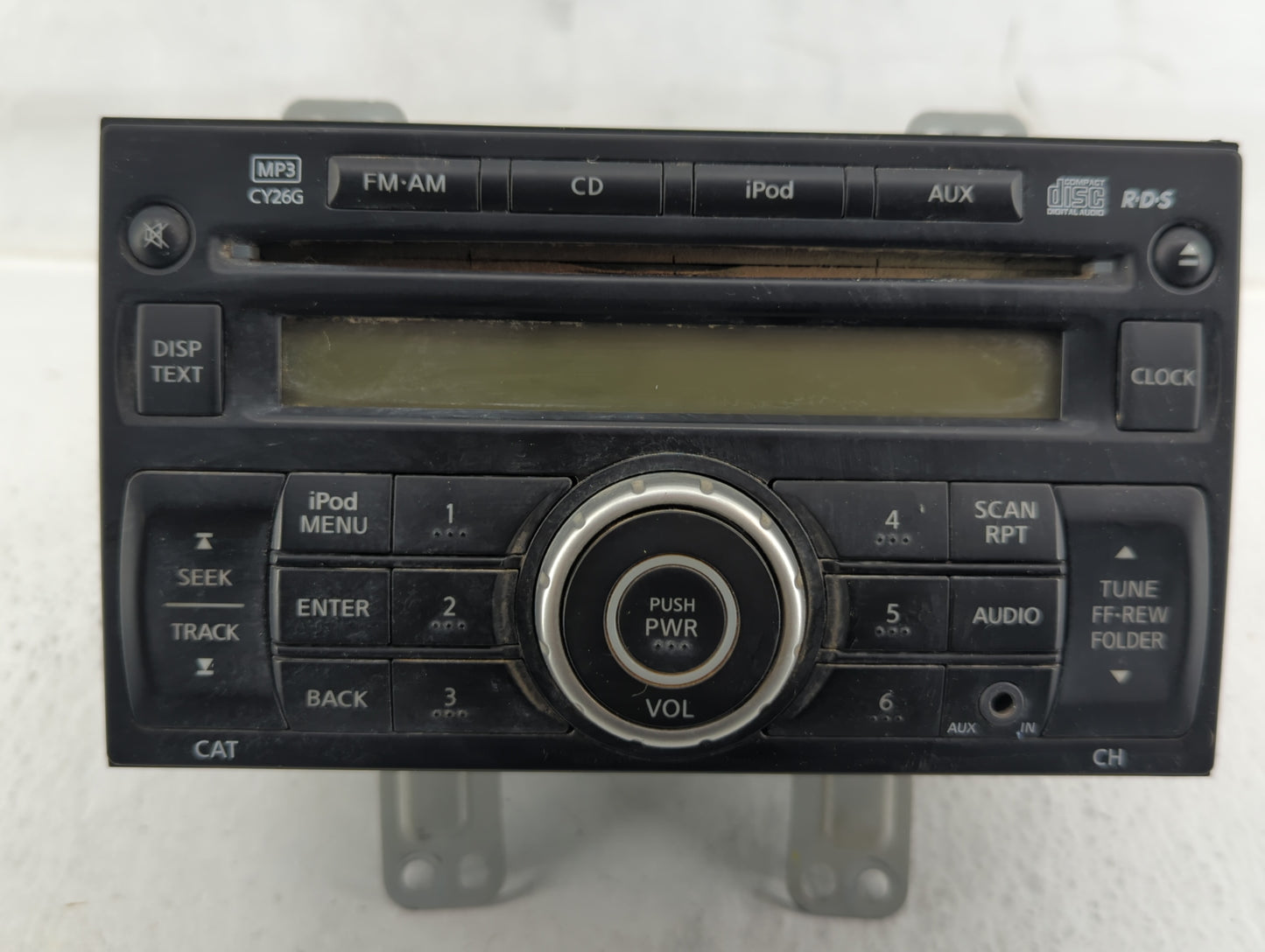 2017-2019 Kia Soul Radio AM FM Cd Player Receiver Replacement P/N:28185 1VK1A Fits Fits 2017 2018 2019 OEM Used Auto Parts -