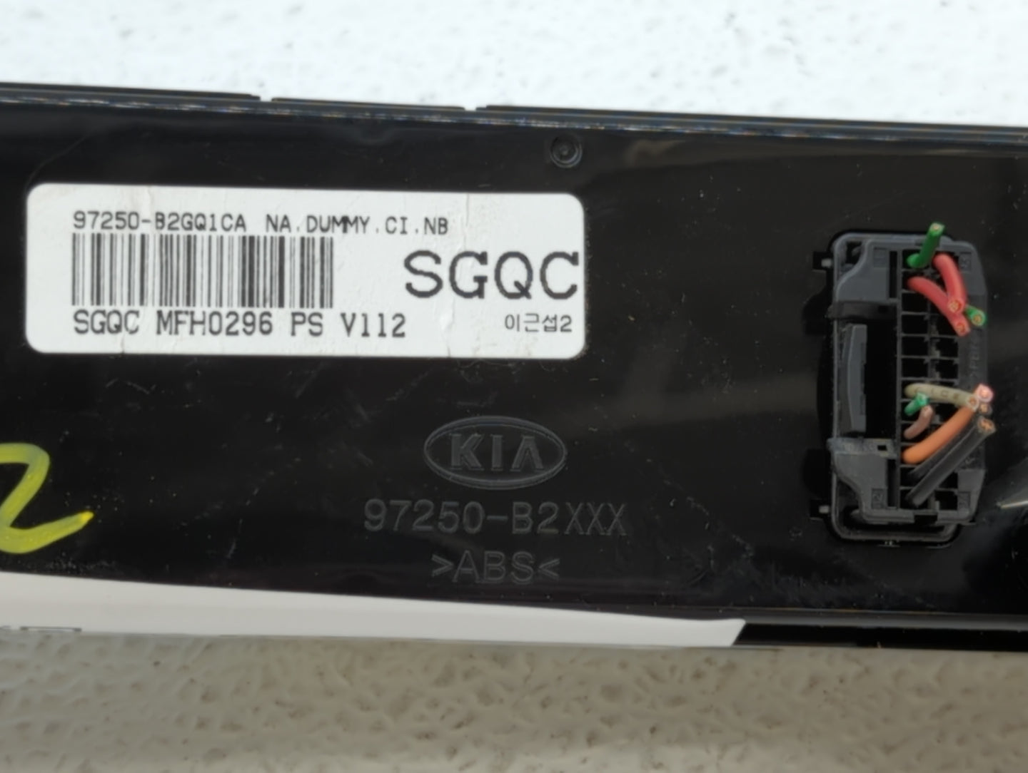 2017-2019 Kia Soul Climate Control Module Temperature AC/Heater Replacement P/N:97250-B2GQ1A Fits Fits 2017 2018 2019 OEM Us