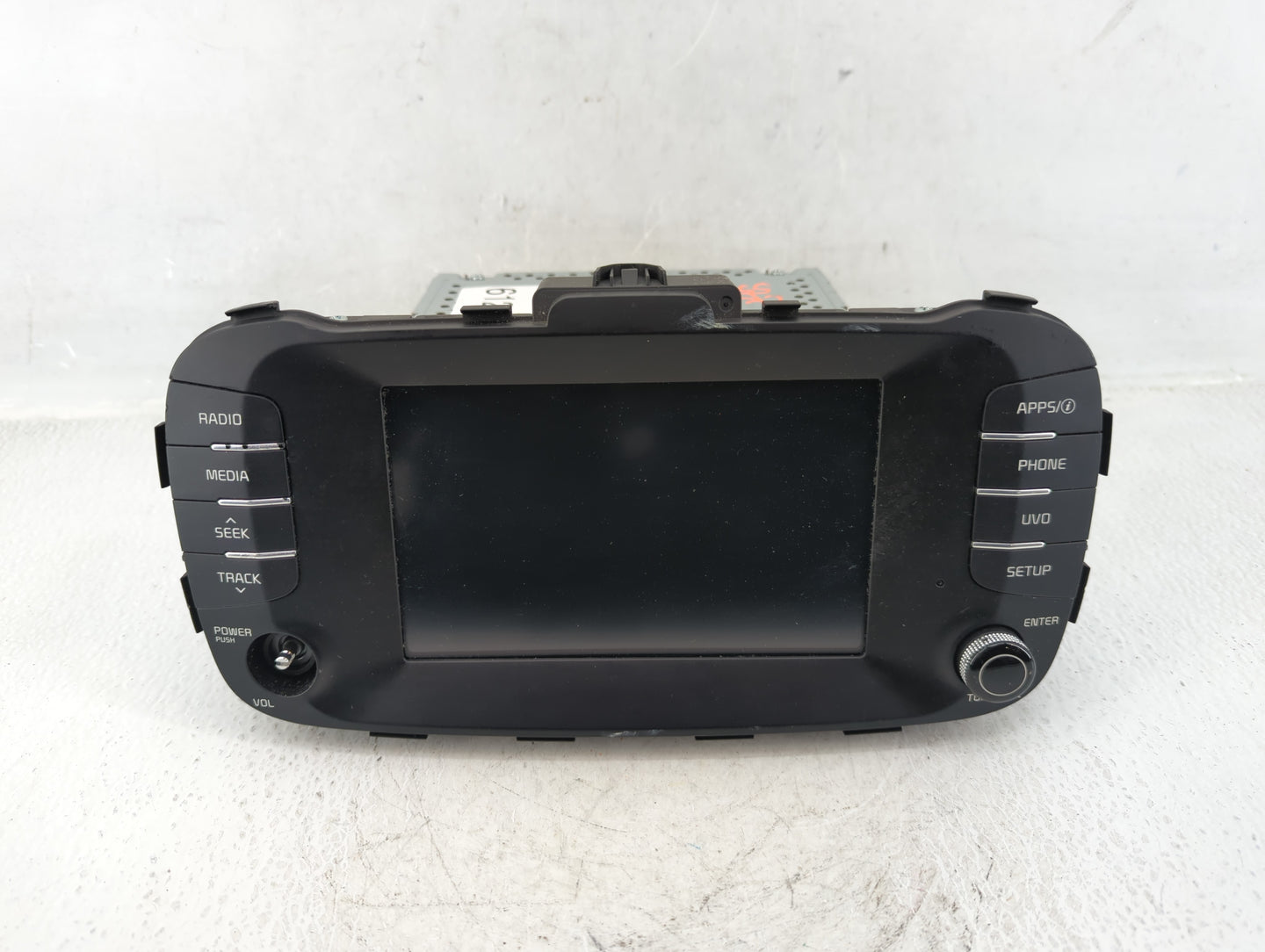 2017-2019 Kia Soul Radio AM FM Cd Player Receiver Replacement P/N:96160-B2310CA Fits Fits 2017 2018 2019 OEM Used Auto Parts