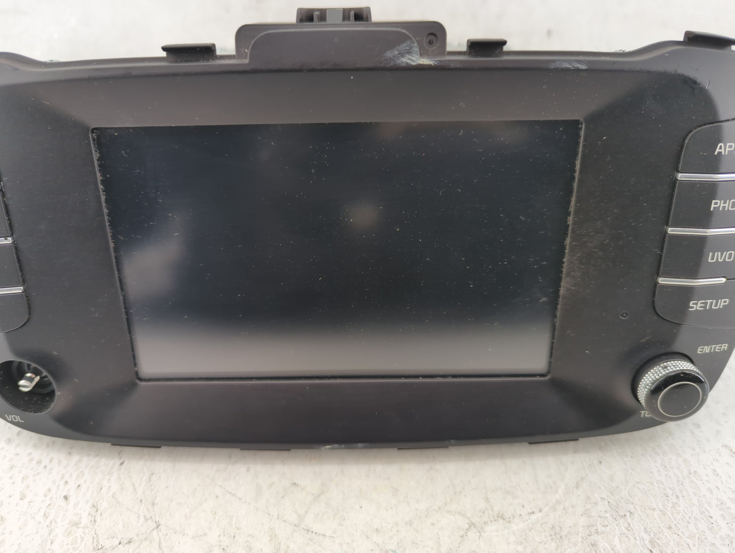 2017-2019 Kia Soul Radio AM FM Cd Player Receiver Replacement P/N:96160-B2310CA Fits Fits 2017 2018 2019 OEM Used Auto Parts