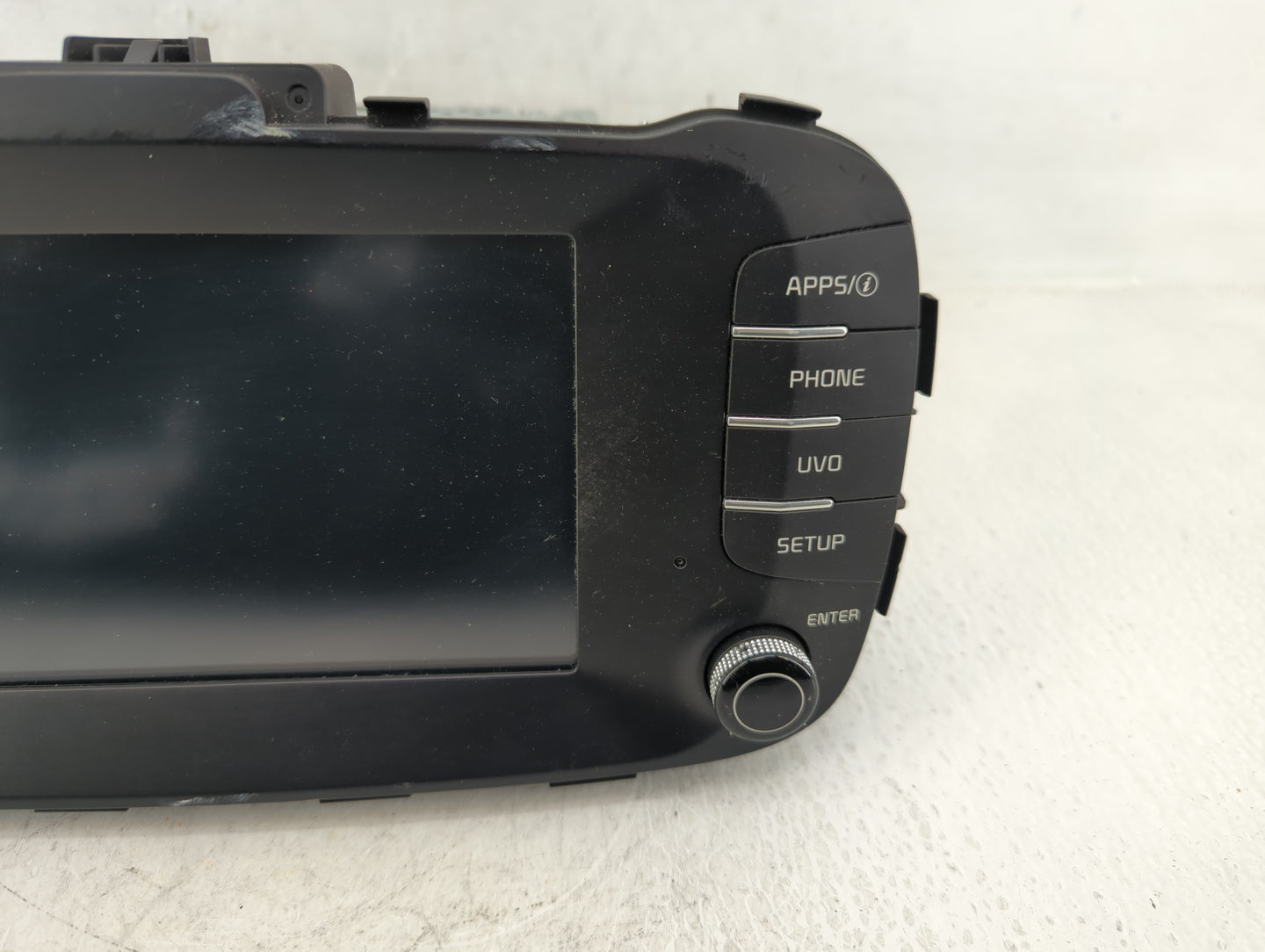 2017-2019 Kia Soul Radio AM FM Cd Player Receiver Replacement P/N:96160-B2310CA Fits Fits 2017 2018 2019 OEM Used Auto Parts