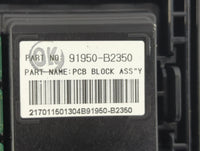 2017-2019 Kia Soul Fusebox Fuse Box Panel Relay Module P/N:91950-B2350 Fits Fits 2017 2018 2019 OEM Used Auto Parts - Oemuse