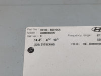 2017-2019 Kia Soul Am Fm Cd Player Radio Receiver - Oemusedautoparts1.com