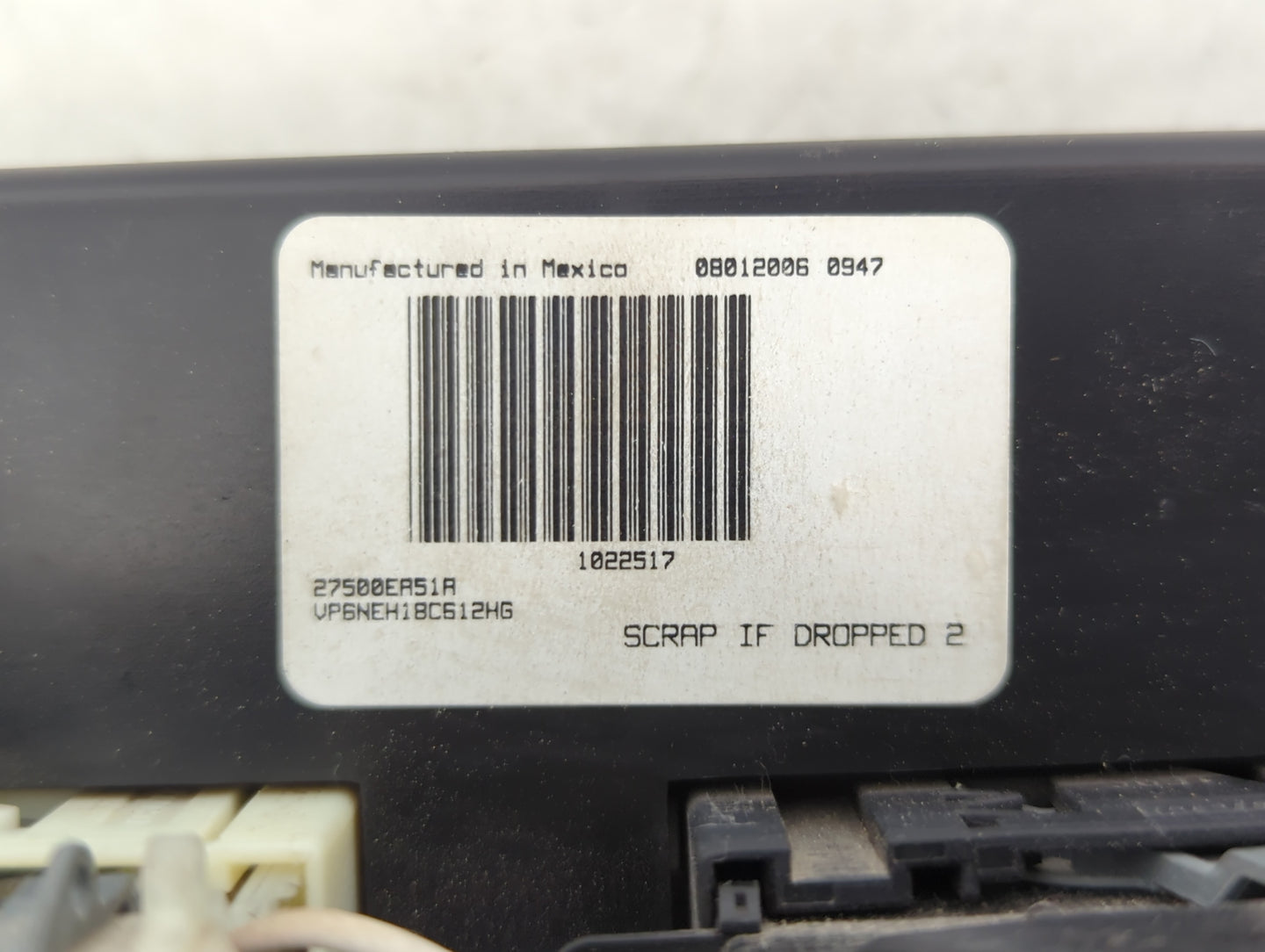 2017-2019 Kia Soul Climate Control Module Temperature AC/Heater Replacement P/N:27500ER51R Fits Fits 2017 2018 2019 OEM Used