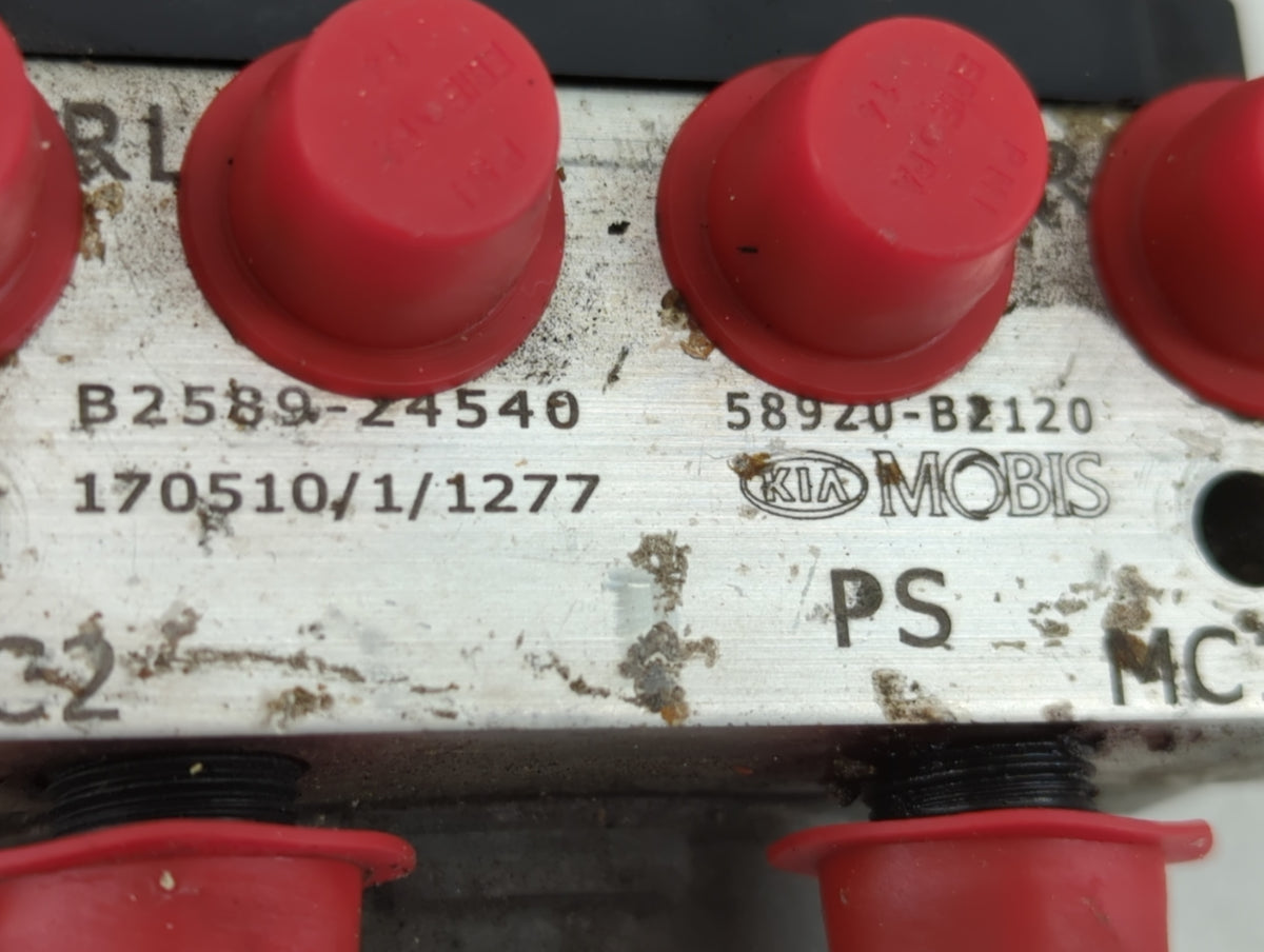 2017-2019 Kia Soul Anti-Lock Brake ABS Pump Module Actuator OEM P/N:58920-B2120 B2589-24540 Fits Fits 2017 2018 2019 OEM Use