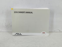 2018 Kia Soul Owners Manual Book Guide P/N:JB20-EU70D OEM Used Auto Parts - Oemusedautoparts1.com