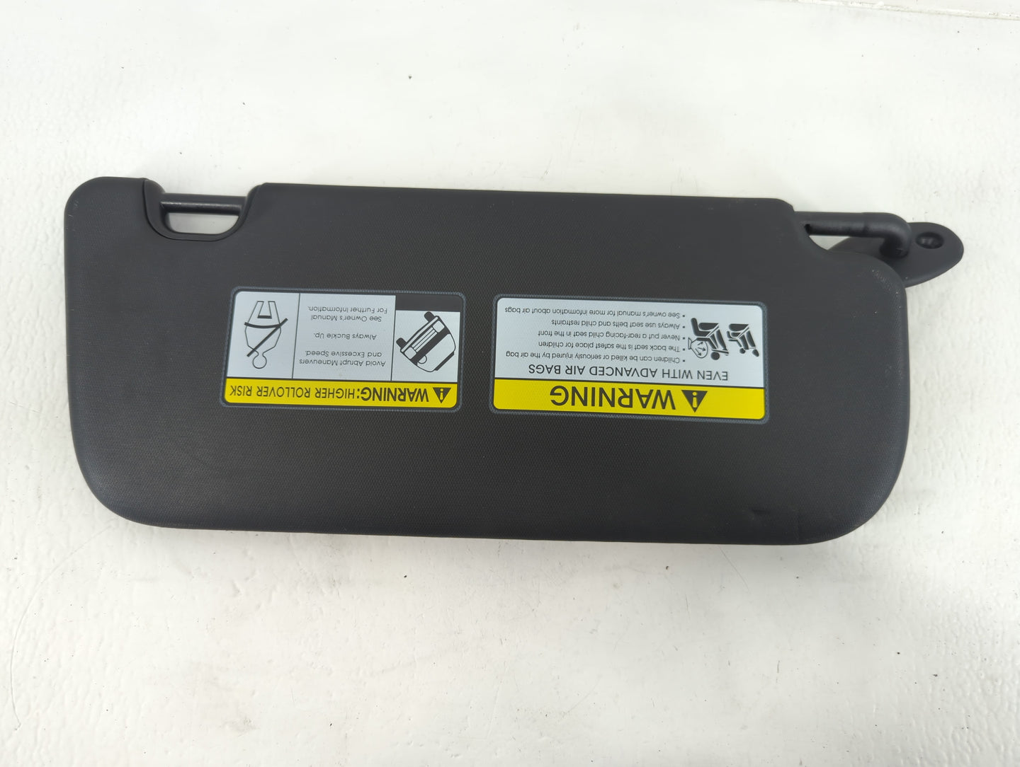 2014-2019 Kia Soul Sun Visor Shade Replacement Driver Left Mirror Fits Fits 2014 2015 2016 2017 2018 2019 OEM Used Auto Part
