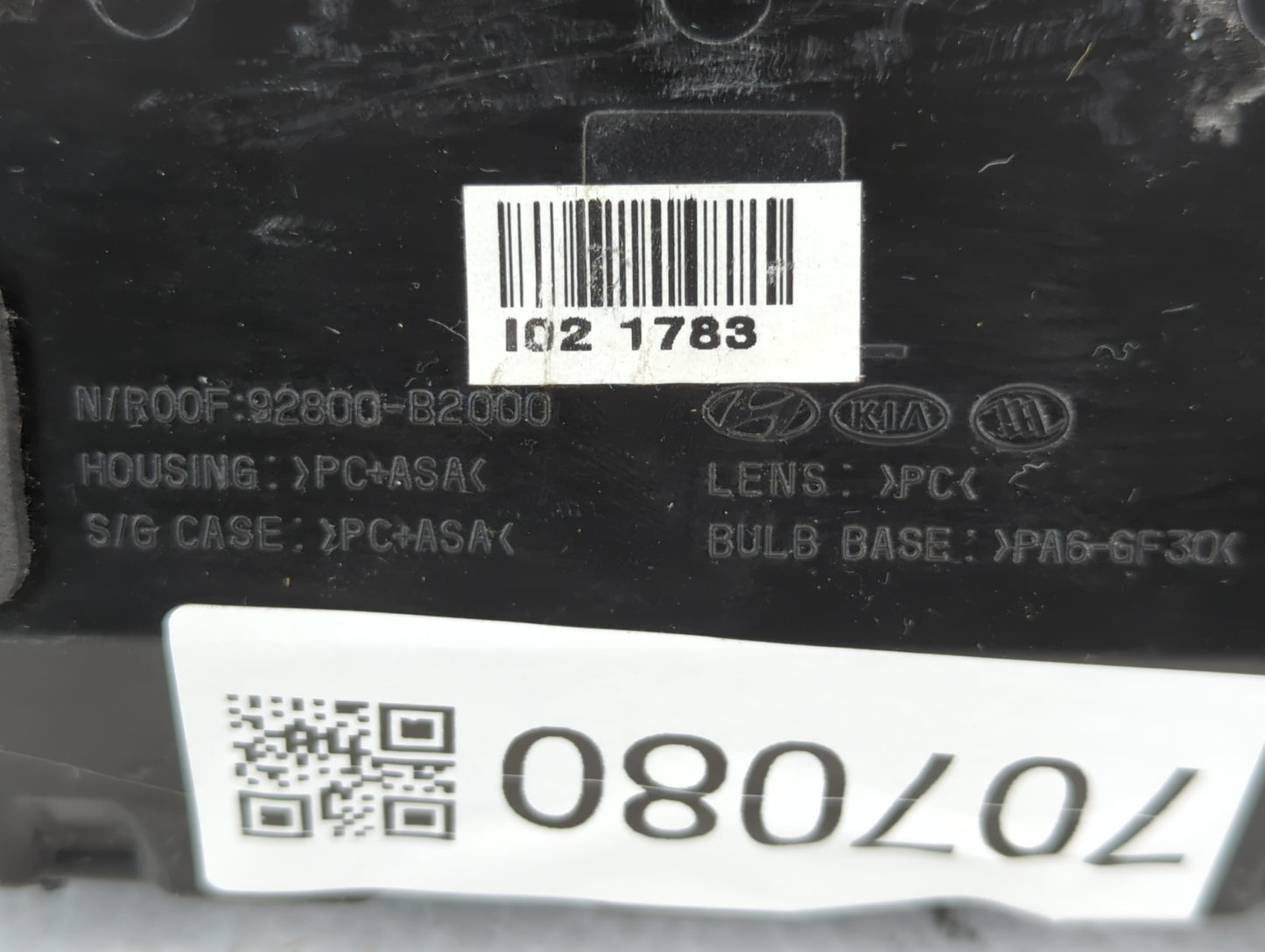2014-2019 Kia Soul Overhead Roof Console 707080 - Oemusedautoparts1.com