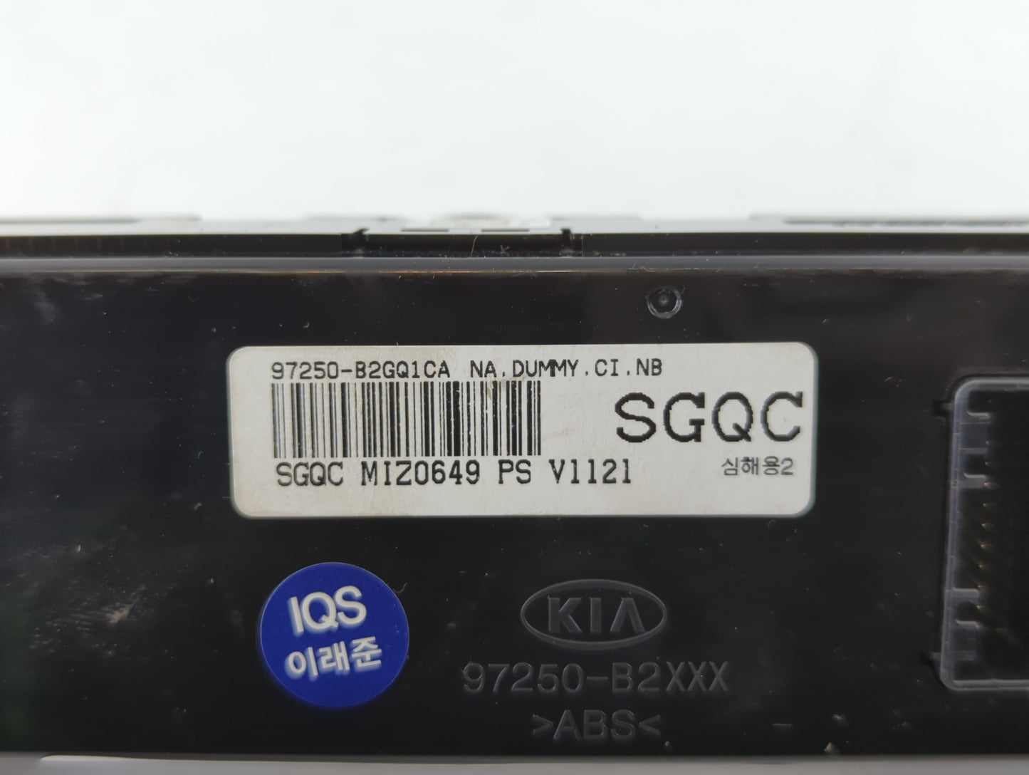 2017-2019 Kia Soul Climate Control Module Temperature AC/Heater Replacement P/N:97250-B2GQ1CA Fits Fits 2017 2018 2019 OEM U