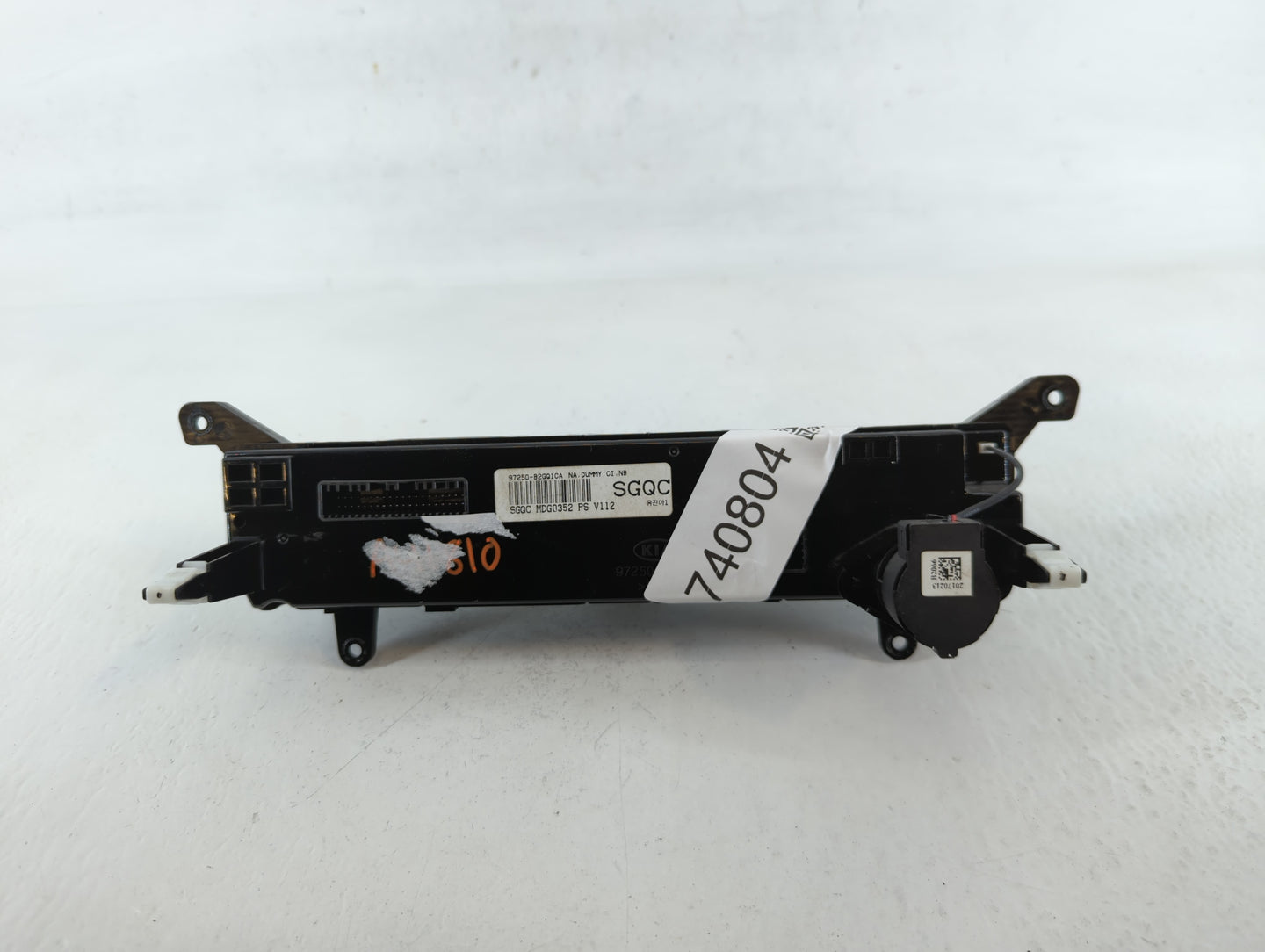 2017-2019 Kia Soul Climate Control Module Temperature AC/Heater Replacement P/N:97250-B2GQ1CA Fits Fits 2017 2018 2019 OEM U