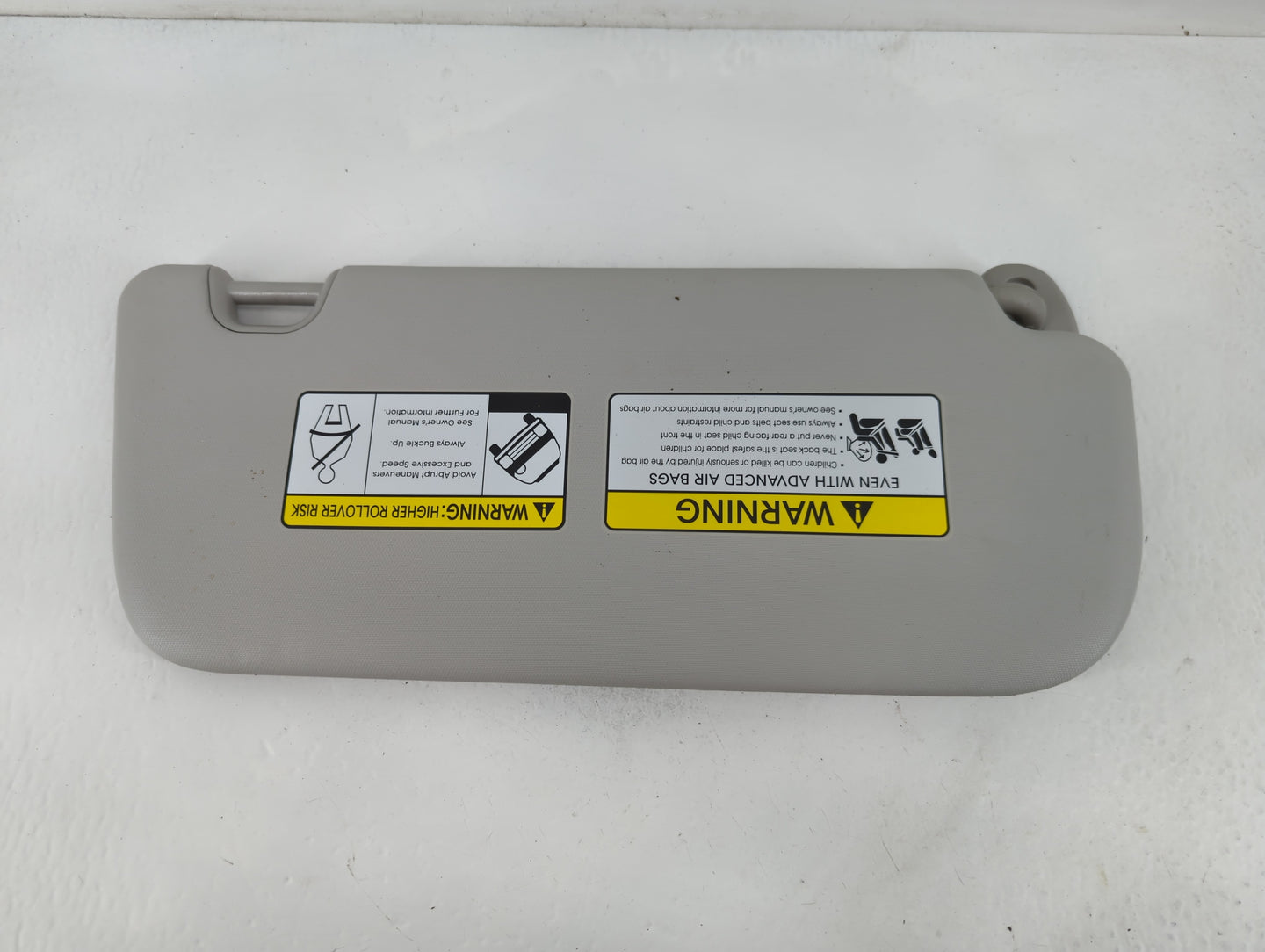2014-2019 Kia Soul Sun Visor Shade Replacement Driver Left Mirror Fits Fits 2014 2015 2016 2017 2018 2019 OEM Used Auto Part
