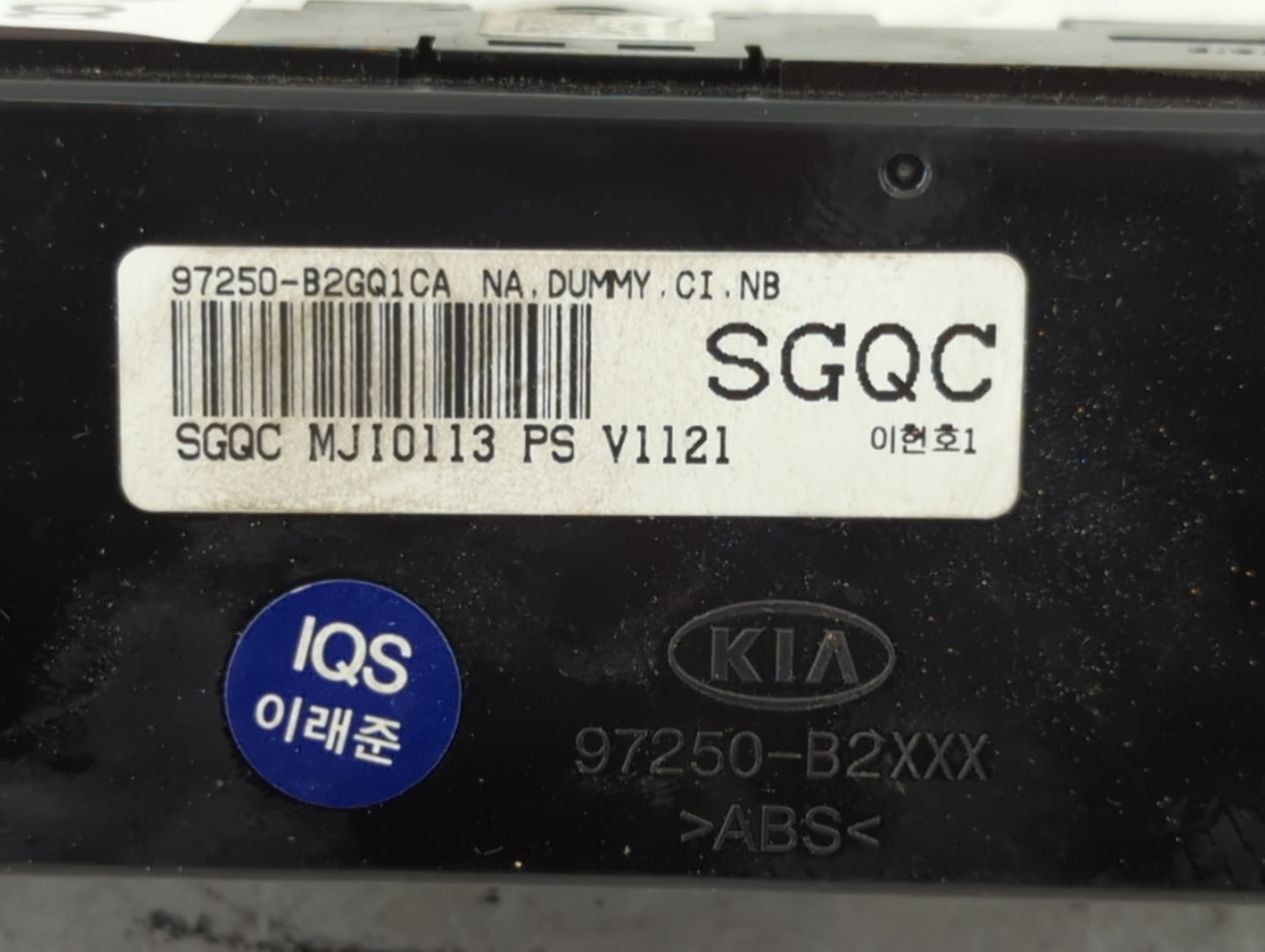 2017-2019 Kia Soul Climate Control Module Temperature AC/Heater Replacement P/N:97250-B2DQ1CA Fits Fits 2017 2018 2019 OEM U