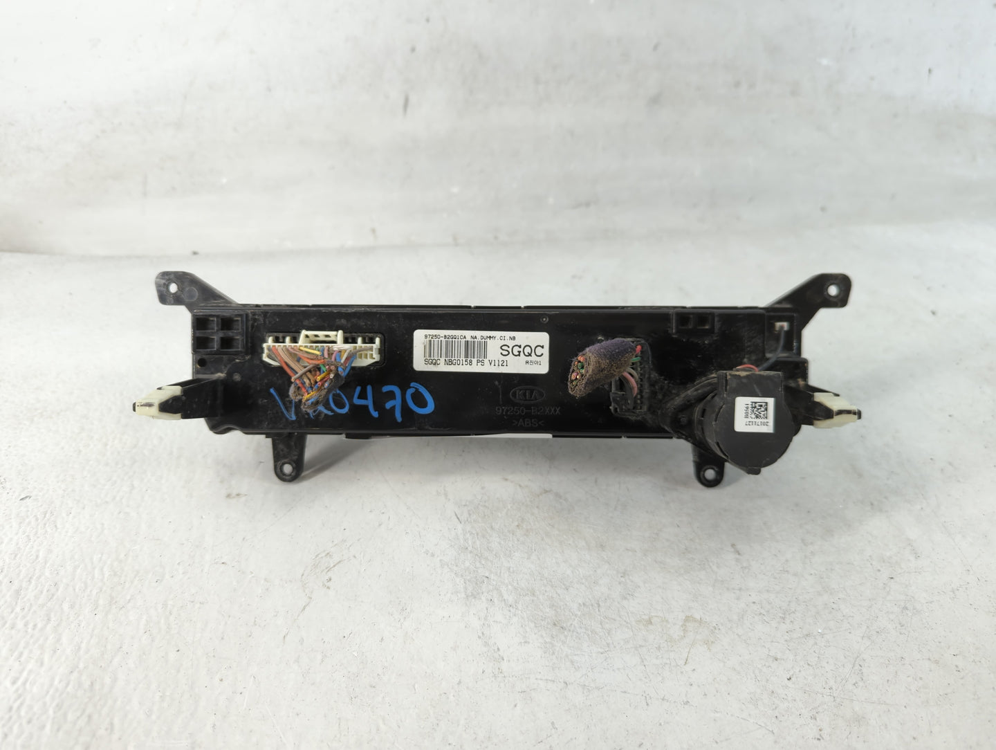 2017-2019 Kia Soul Climate Control Module Temperature AC/Heater Replacement P/N:97250-B2GQ1CA Fits Fits 2017 2018 2019 OEM U