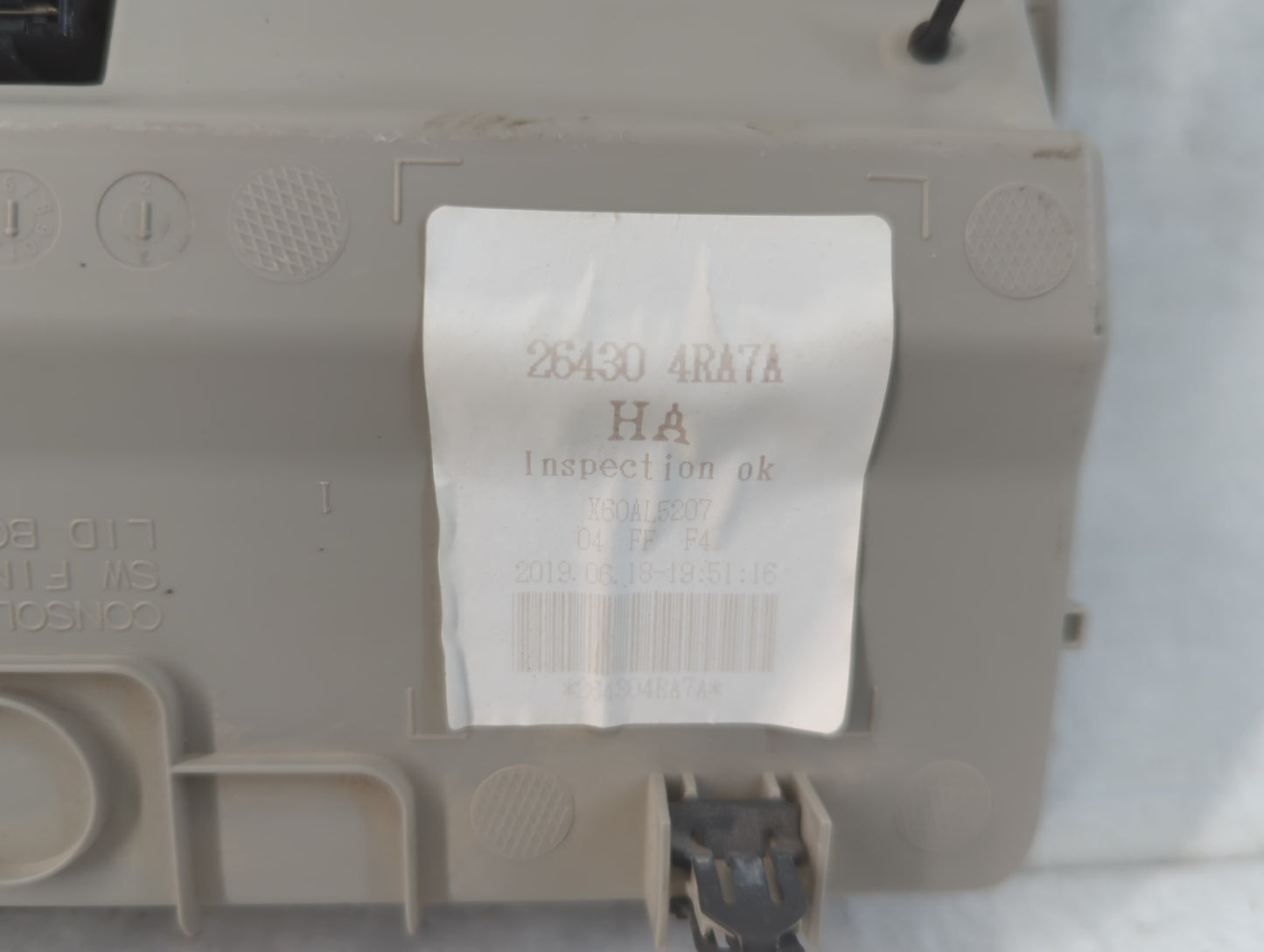 2018 Kia Soul Overhead Roof Console - Oemusedautoparts1.com