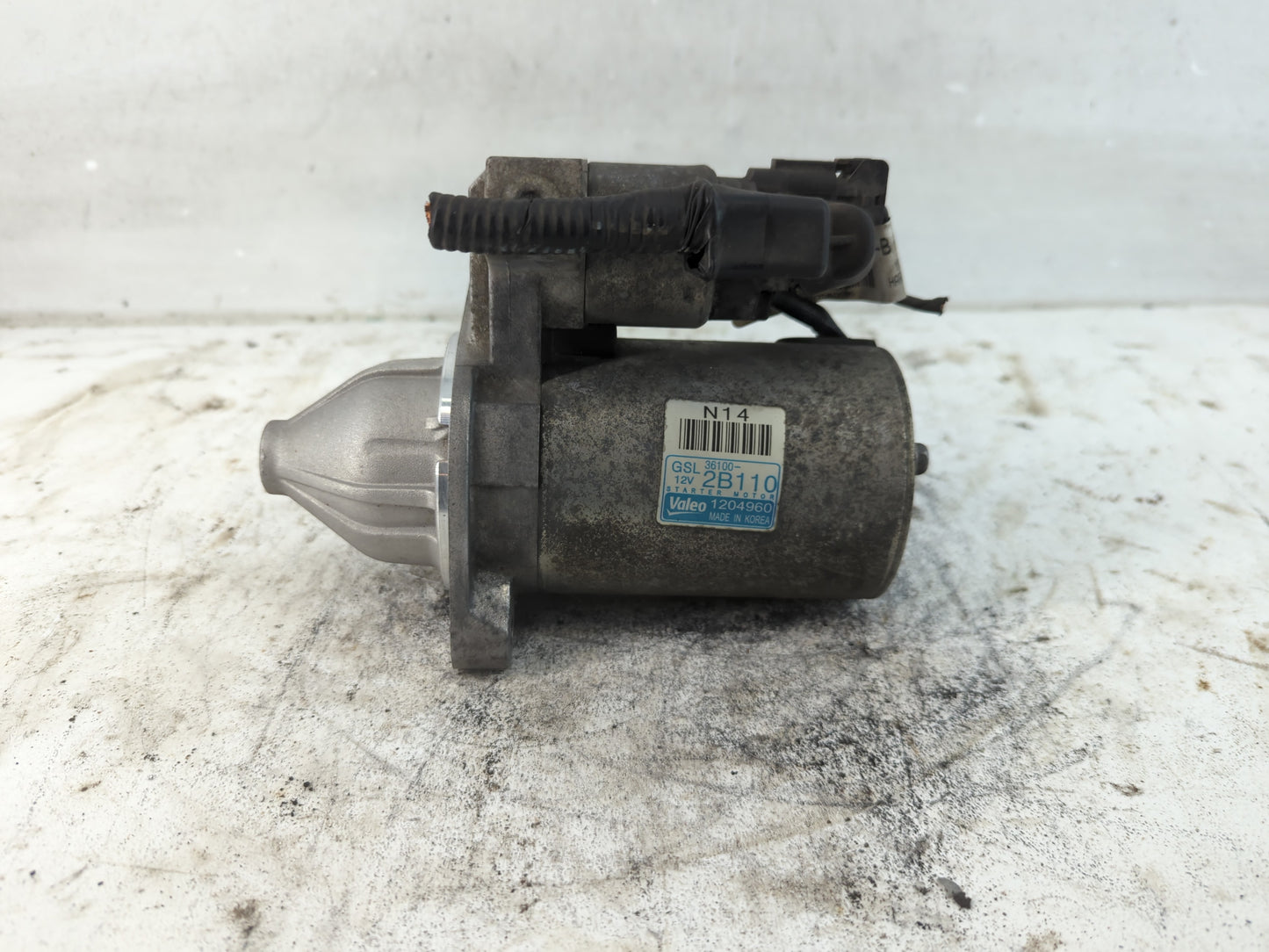 2014-2019 Kia Soul Car Starter Motor Solenoid OEM P/N:36100-2B110 Fits Fits 2014 2015 2016 2017 2018 2019 OEM Used Auto Part