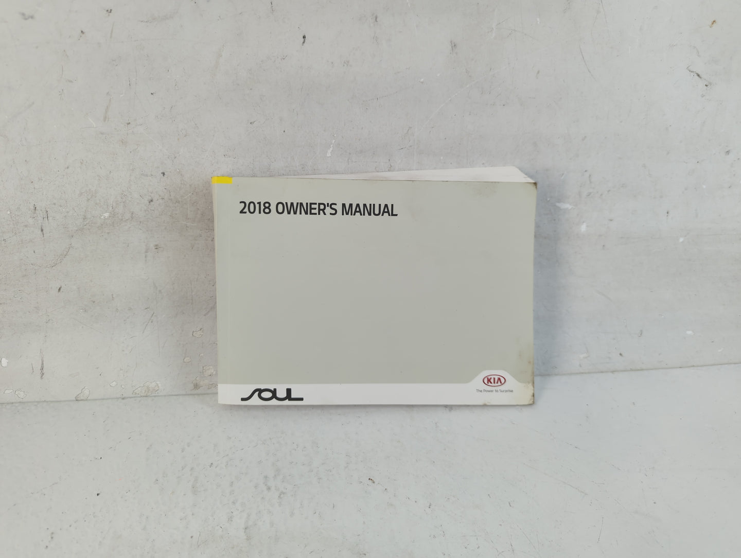 2018 Kia Soul Owners Manual Book Guide P/N:JB20-EU7DE OEM Used Auto Parts - Oemusedautoparts1.com