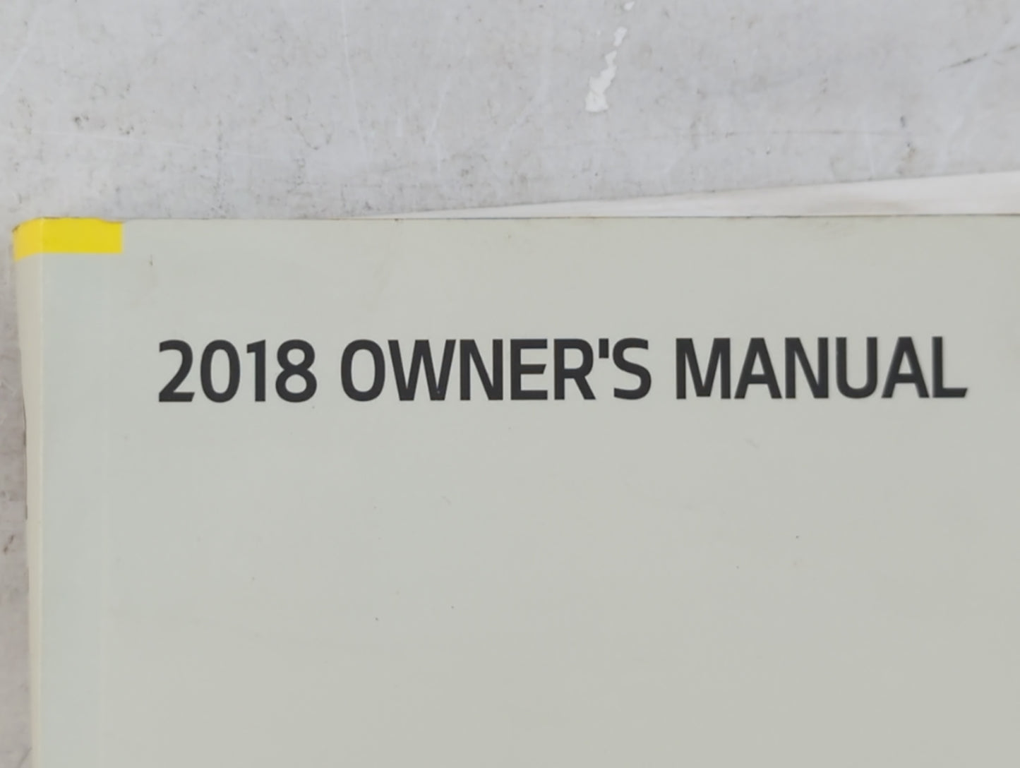 2018 Kia Soul Owners Manual Book Guide P/N:JB20-EU7DE OEM Used Auto Parts - Oemusedautoparts1.com