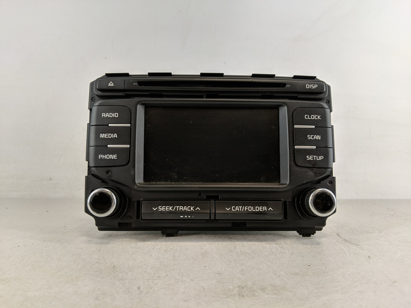 2017-2019 Kia Sportage Radio AM FM Cd Player Receiver Replacement P/N:96180-D9410WK Fits Fits 2017 2018 2019 OEM Used Auto P