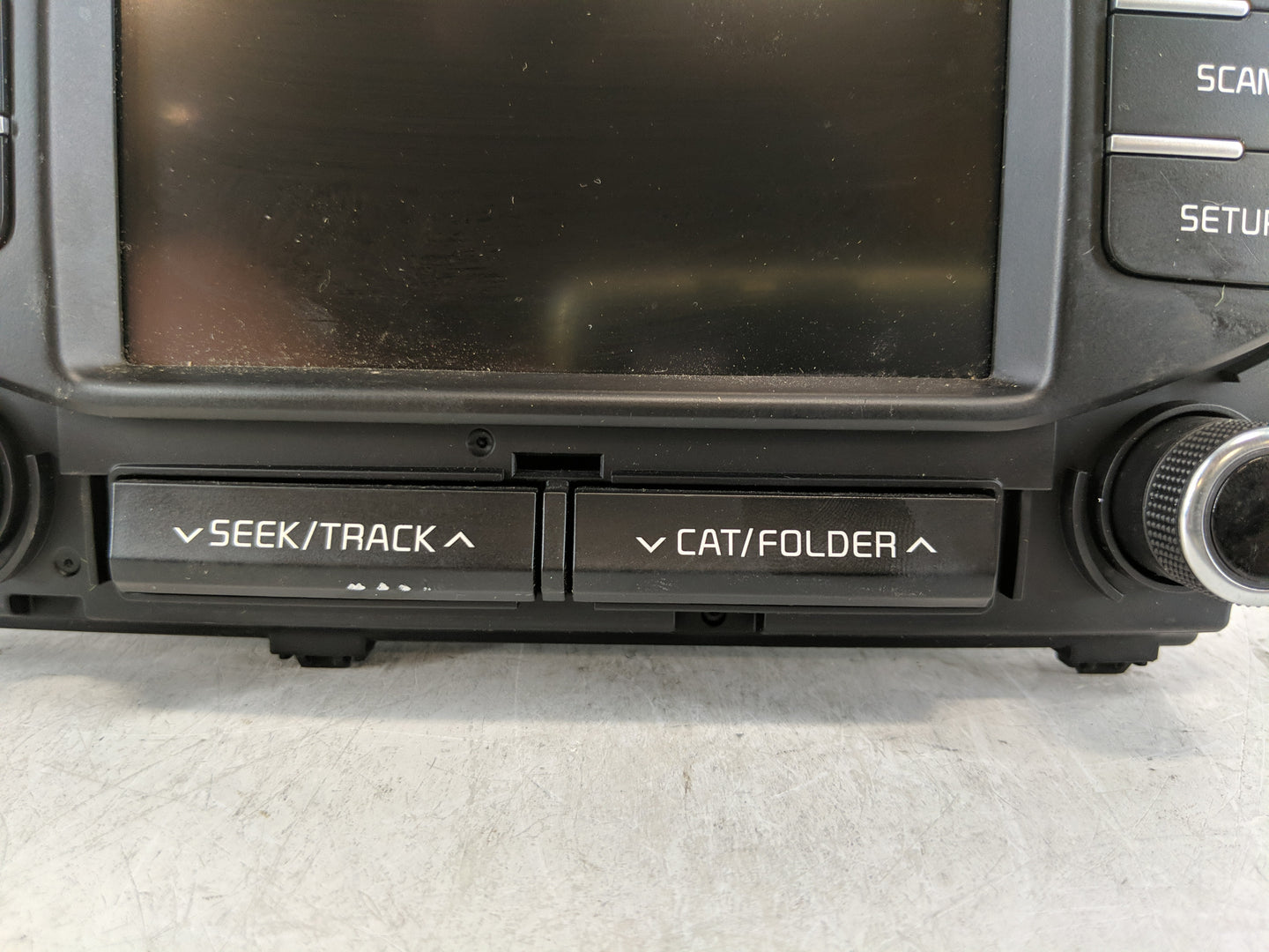 2017-2019 Kia Sportage Radio AM FM Cd Player Receiver Replacement P/N:96180-D9410WK Fits Fits 2017 2018 2019 OEM Used Auto P
