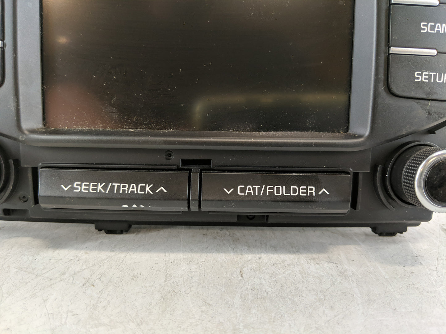 2017-2019 Kia Sportage Radio AM FM Cd Player Receiver Replacement P/N:96180-D9410WK Fits Fits 2017 2018 2019 OEM Used Auto P