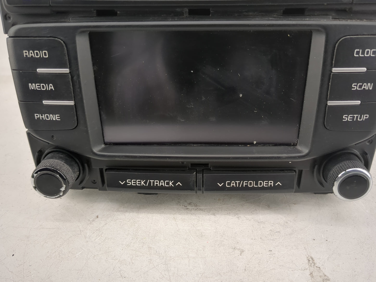 2017-2019 Kia Sportage Radio AM FM Cd Player Receiver Replacement P/N:96180-D9410WK Fits Fits 2017 2018 2019 OEM Used Auto P