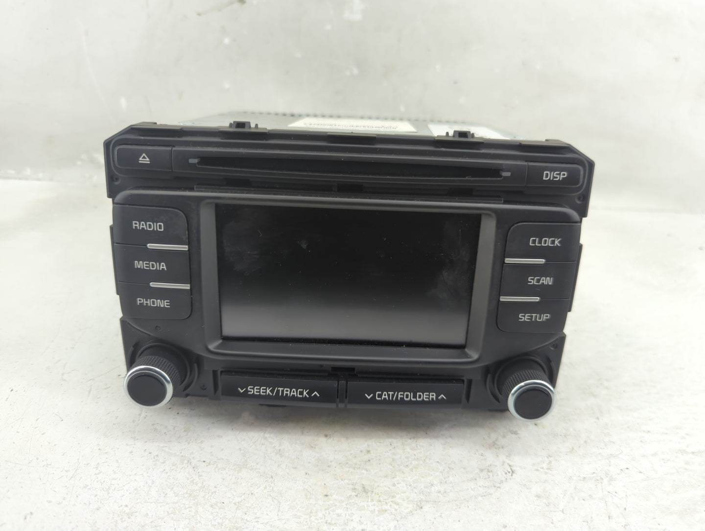 2017-2019 Kia Sportage Radio AM FM Cd Player Receiver Replacement P/N:96180-D9410WK Fits Fits 2017 2018 2019 OEM Used Auto P