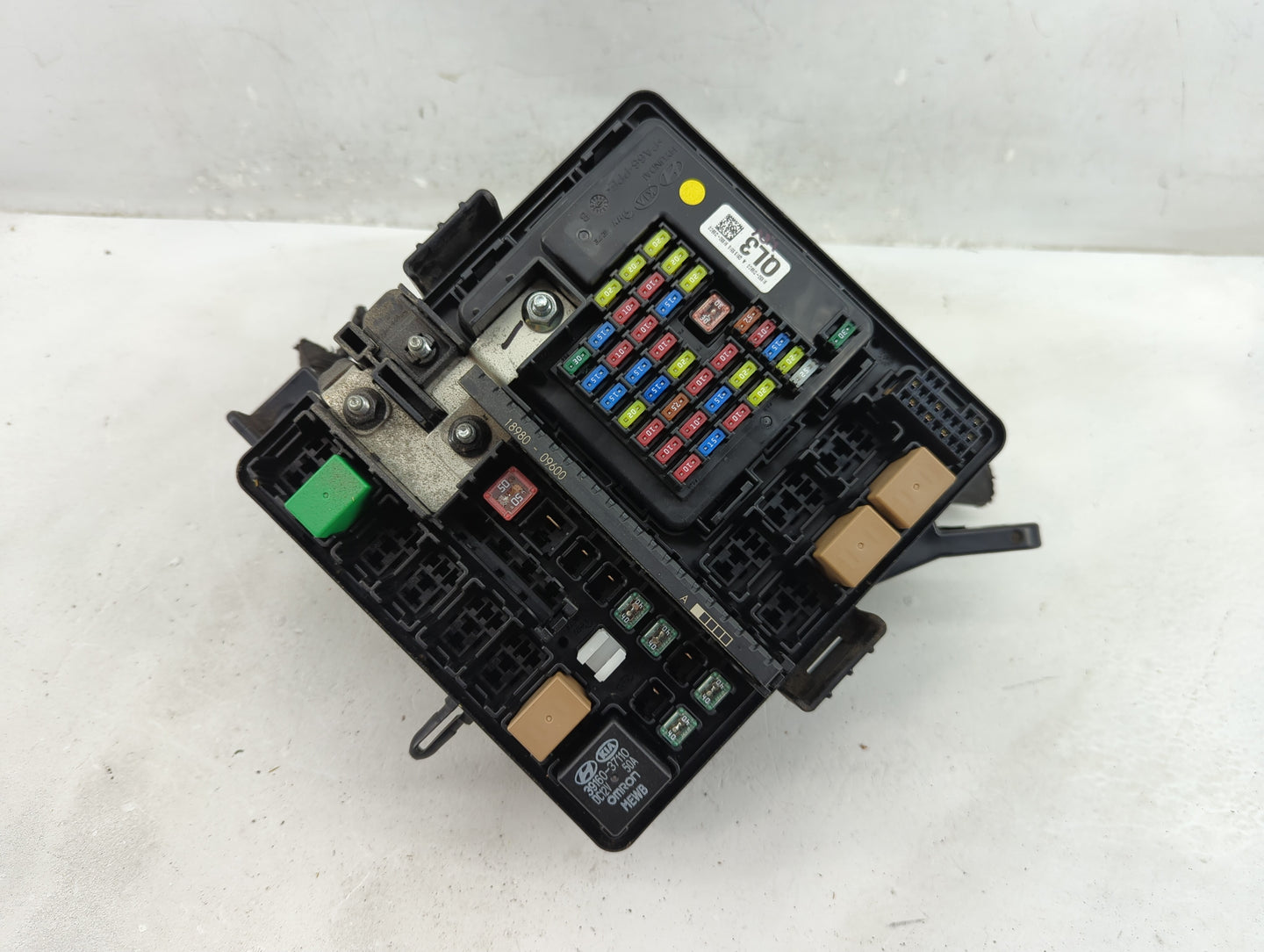 2017-2019 Kia Sportage Fusebox Fuse Box Panel Relay Module P/N:91941-D9520 Fits Fits 2017 2018 2019 OEM Used Auto Parts - Oe