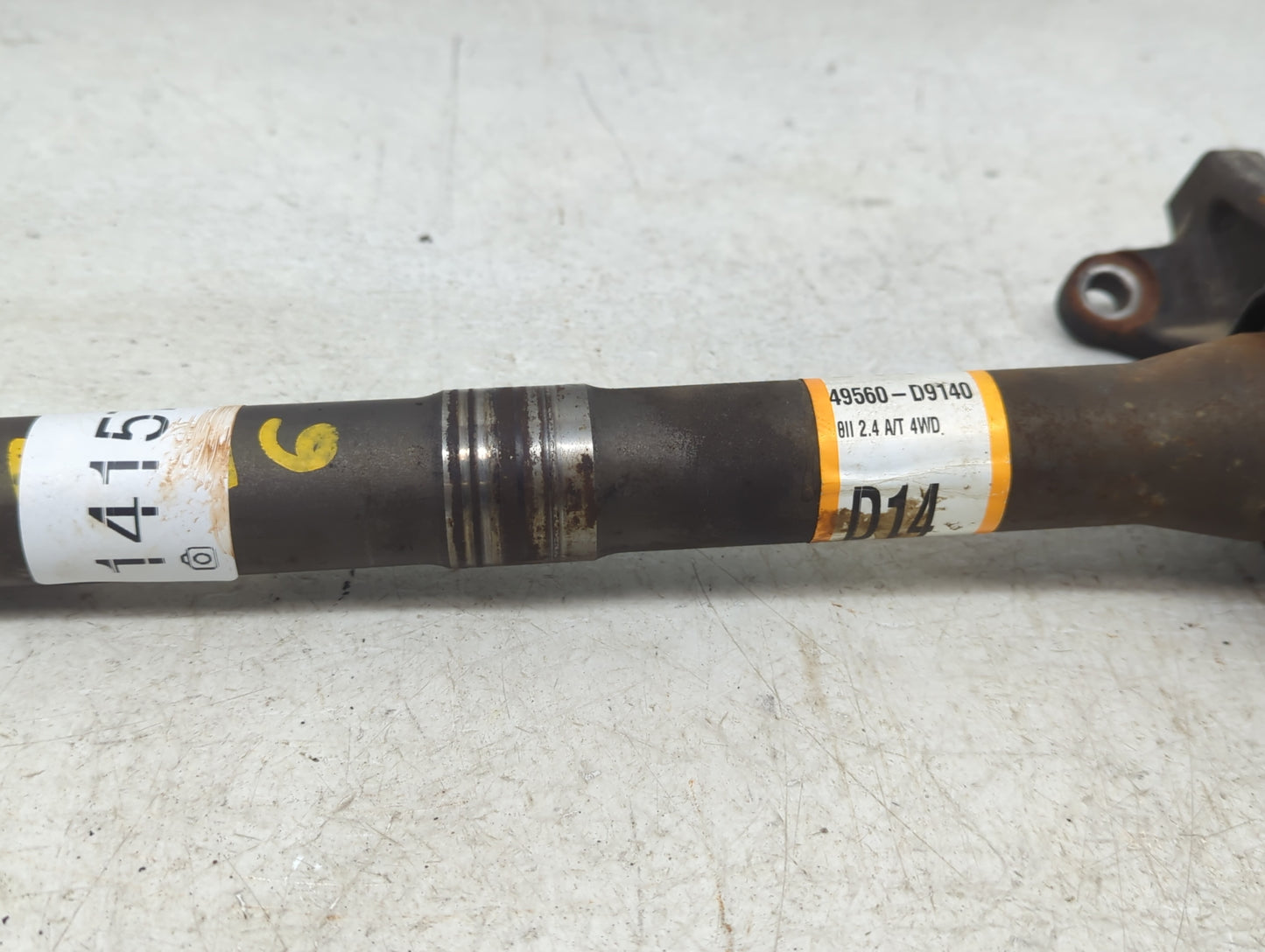 2017-2021 Kia Sportage Axle Shaft Front Driver Cv C/v - Oemusedautoparts1.com
