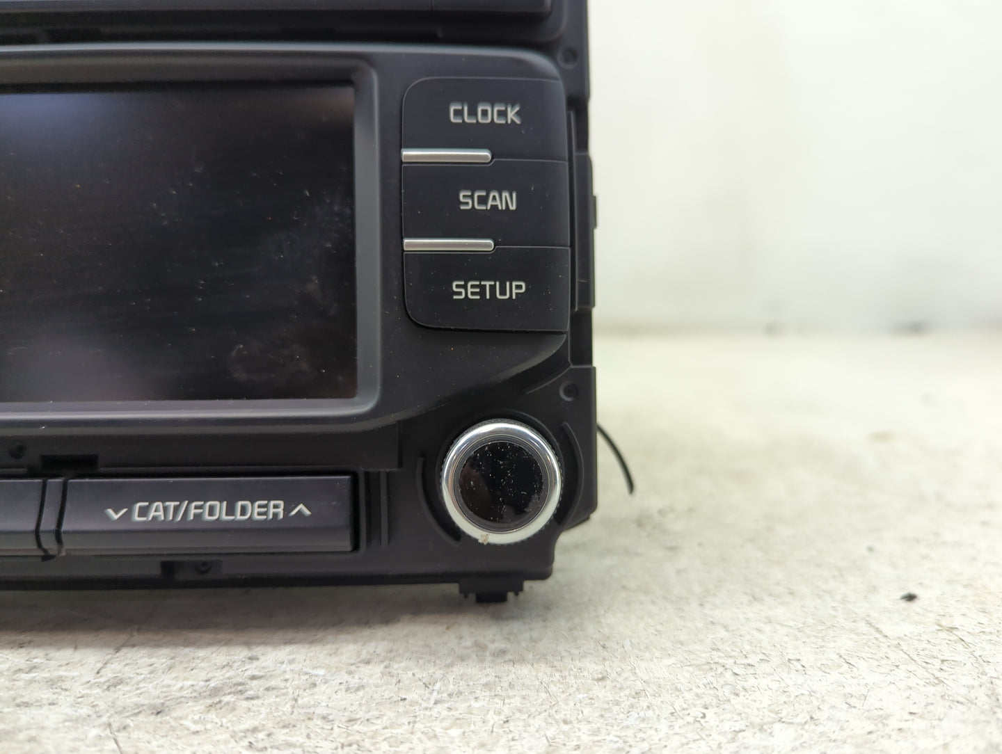 2017-2019 Kia Sportage Radio AM FM Cd Player Receiver Replacement P/N:96180-D9410WK Fits Fits 2017 2018 2019 OEM Used Auto P