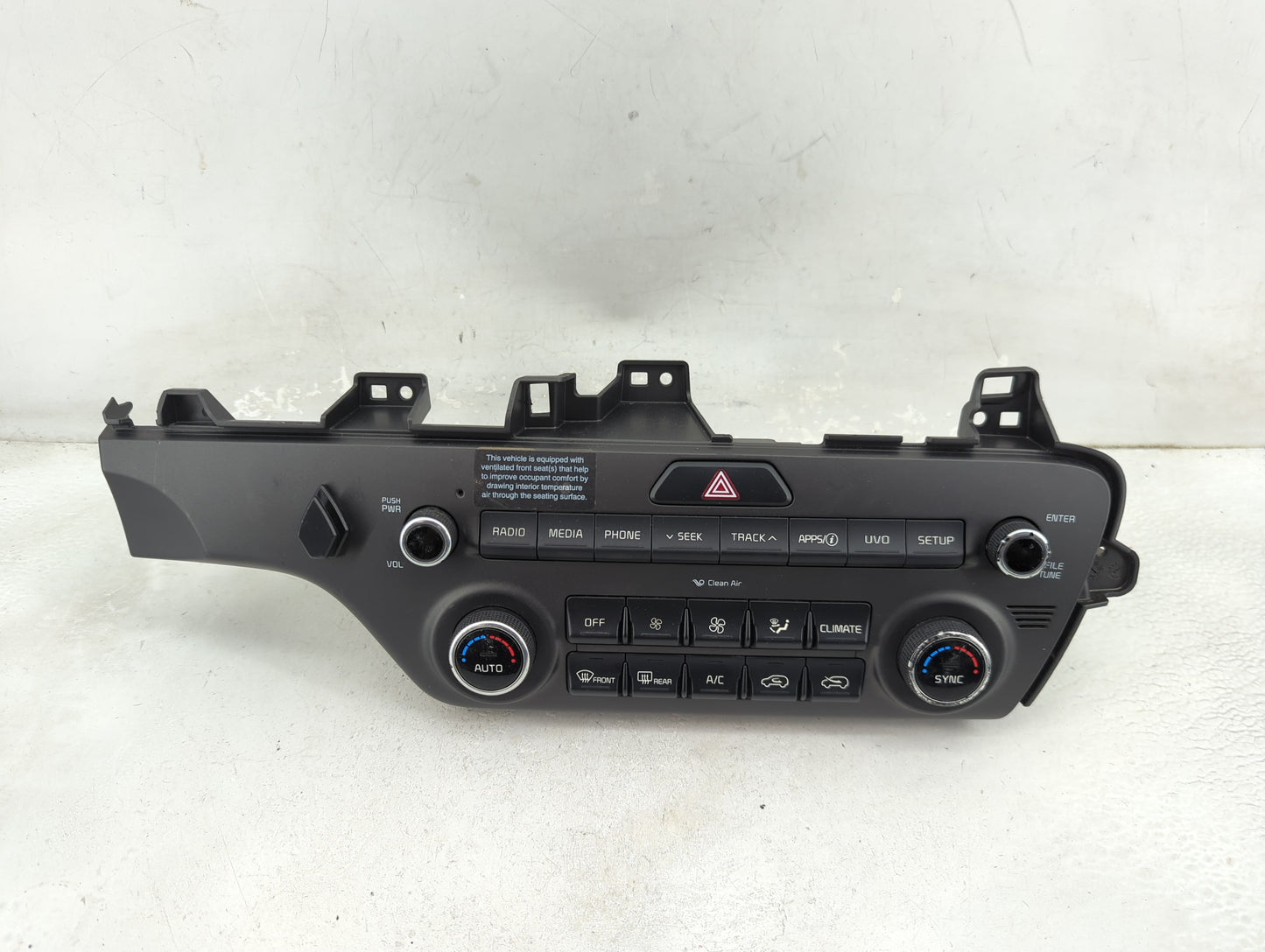 2017-2019 Kia Sportage Climate Control Module Temperature AC/Heater Replacement P/N:84745-D9300 Fits Fits 2017 2018 2019 OEM