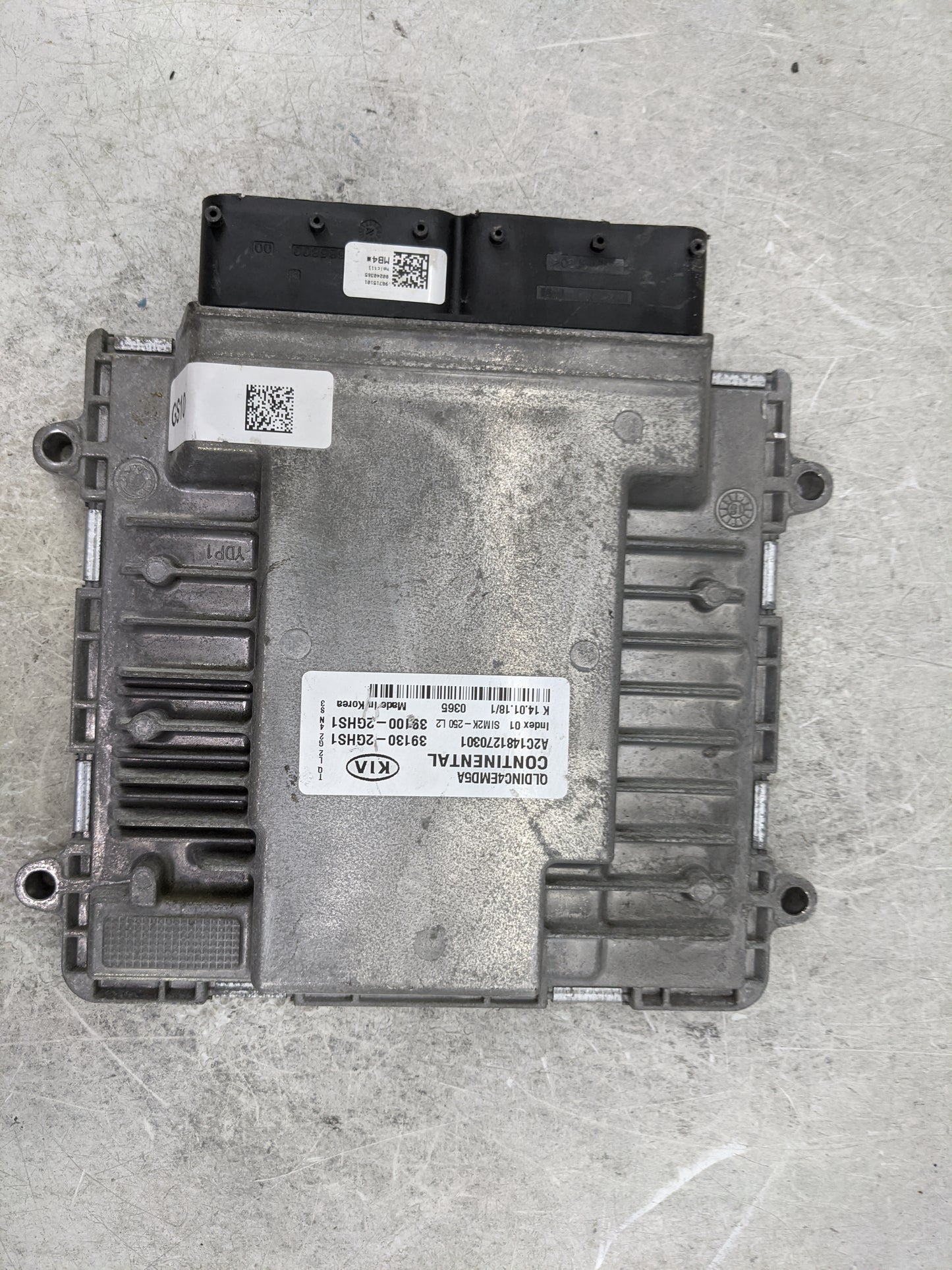 2017-2019 Kia Sportage PCM Engine Control Computer ECU ECM PCU OEM P/N:39130-2GHS1 39100-2GHS1 Fits Fits 2017 2018 2019 OEM 