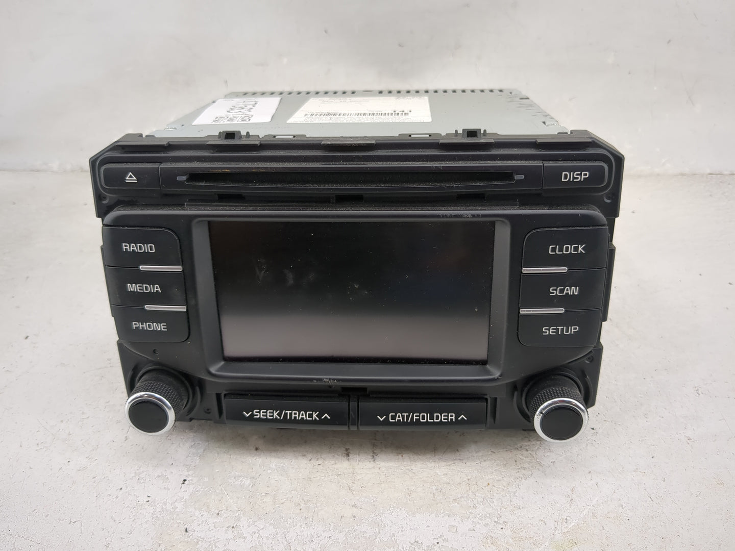 2017-2019 Kia Sportage Radio AM FM Cd Player Receiver Replacement P/N:96180-D9410WK AM1A3D9AN Fits Fits 2017 2018 2019 OEM U