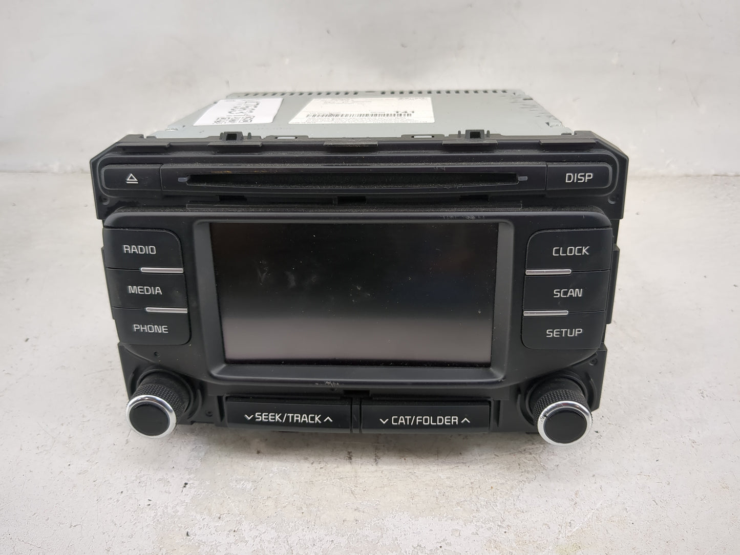2017-2019 Kia Sportage Radio AM FM Cd Player Receiver Replacement P/N:96180-D9410WK AM1A3D9AN Fits Fits 2017 2018 2019 OEM U