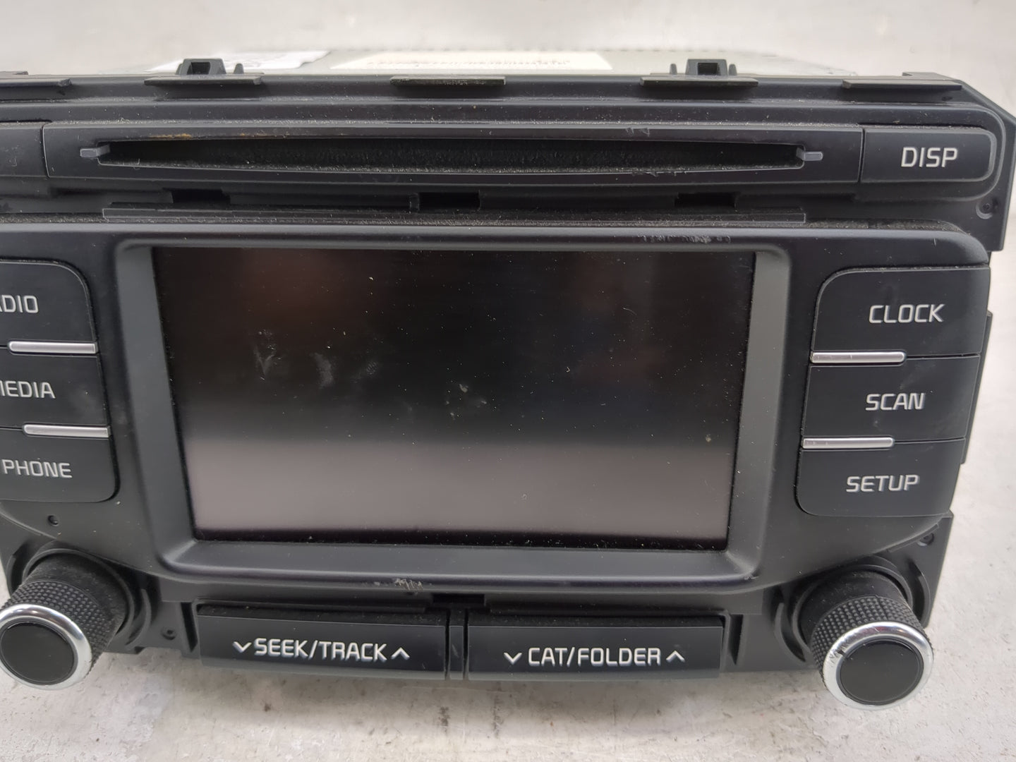 2017-2019 Kia Sportage Radio AM FM Cd Player Receiver Replacement P/N:96180-D9410WK AM1A3D9AN Fits Fits 2017 2018 2019 OEM U