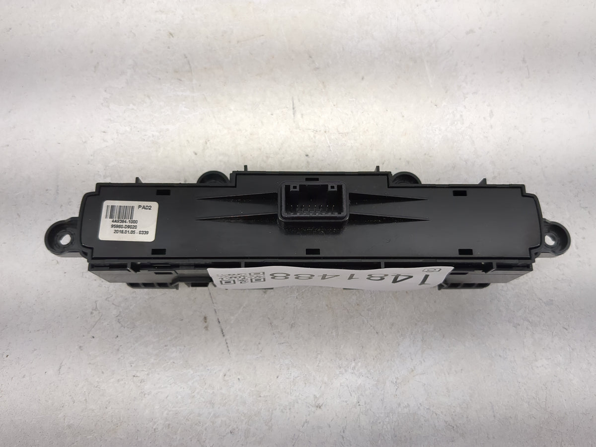 2018 Kia Sportage Hazard Switch 4a9364-1000|95960-d9020 - Oemusedautoparts1.com