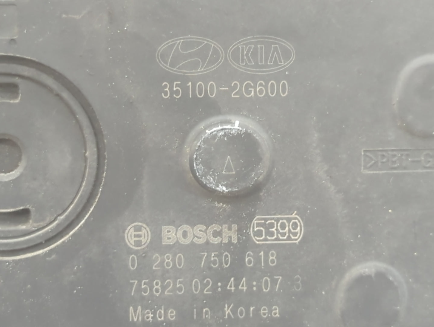 2017-2021 Kia Sportage Throttle Body P/N:0 280 750 618 35100-2G600 Fits Fits 2015 2016 2017 2018 2019 2020 2021 OEM Used Aut