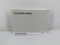 2018 Kia Sportage Owners Manual Book Guide P/N:ID9O-EC73A OEM Used Auto Parts - Oemusedautoparts1.com